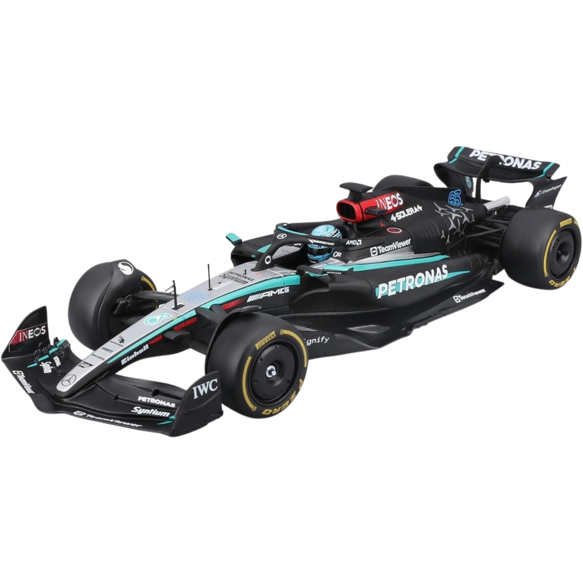 Bburago Mercedes-AMG F1 W15 G. Russel 1/24