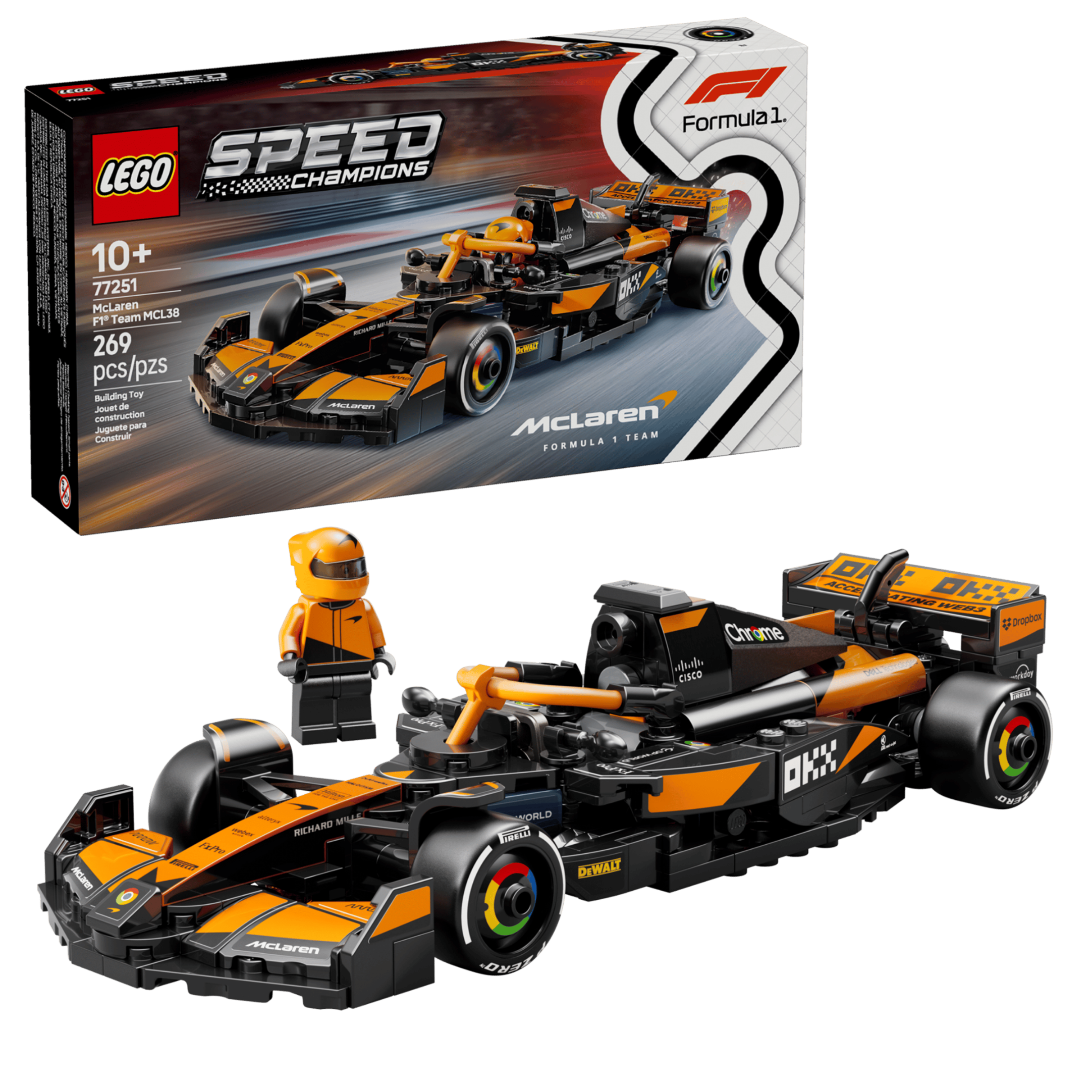 Lego McLaren F1 Team MCL38