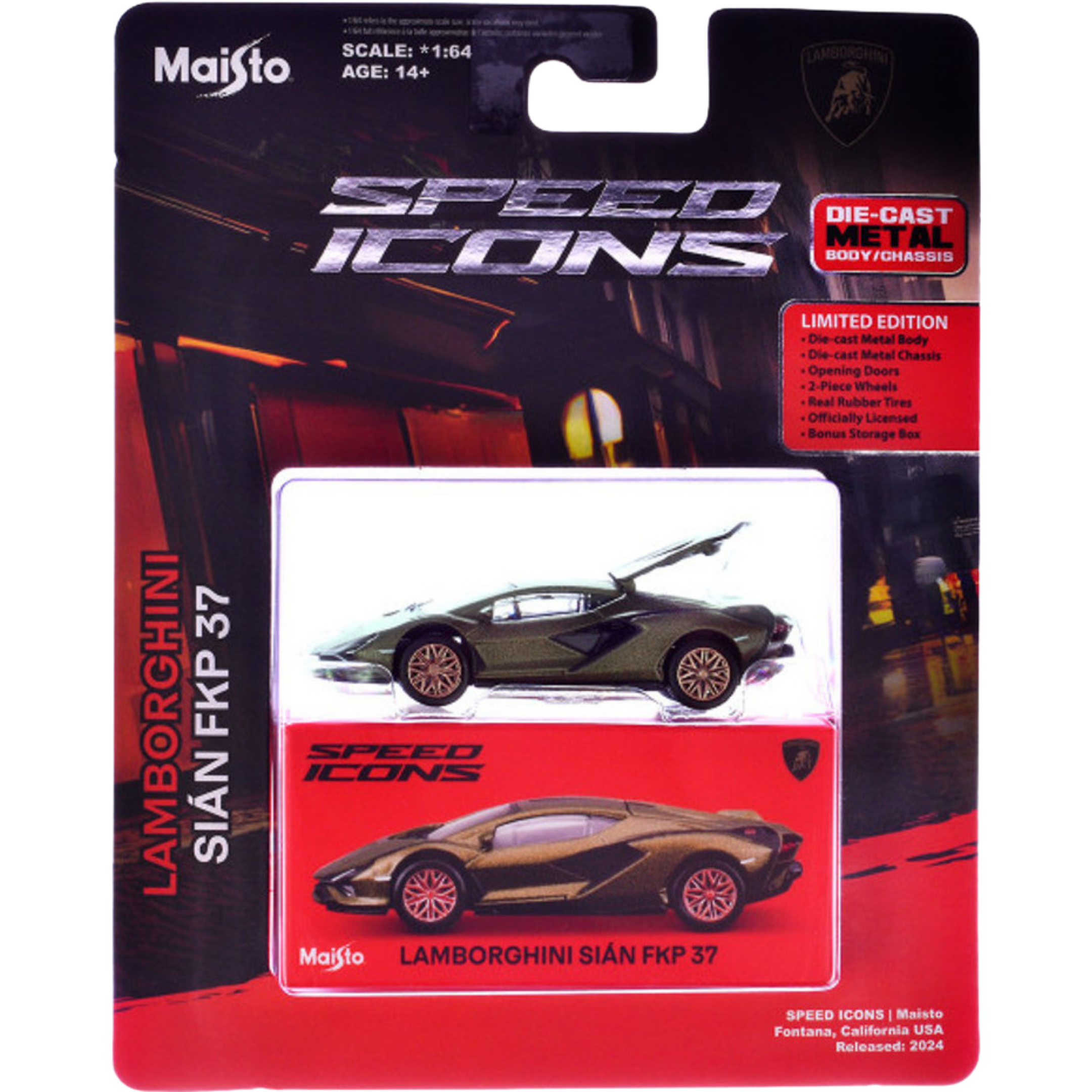 Maisto Lamborghini Sian FKP 37 Speed Icons