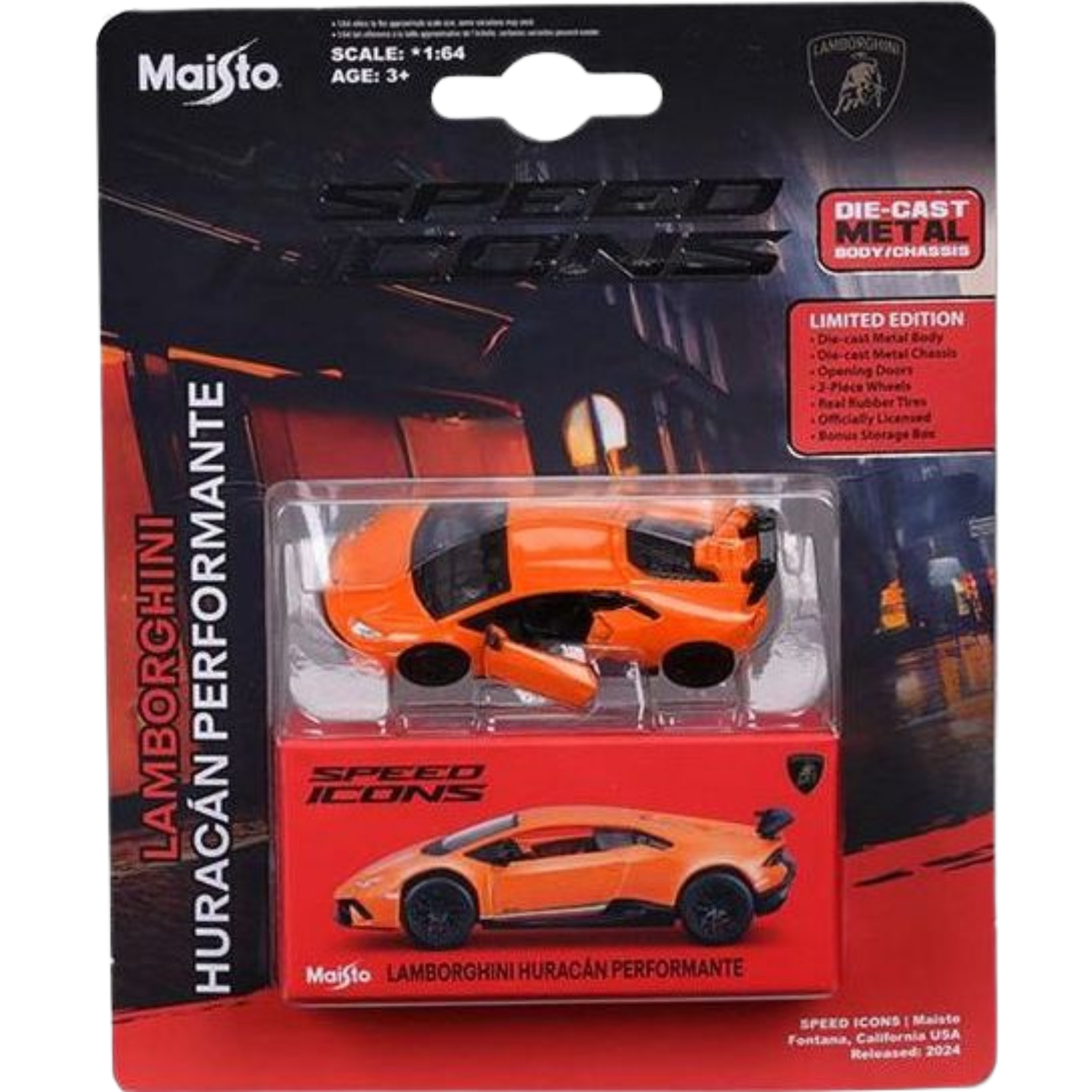 Maisto Lamborghini Huracan Performante Speed Icons