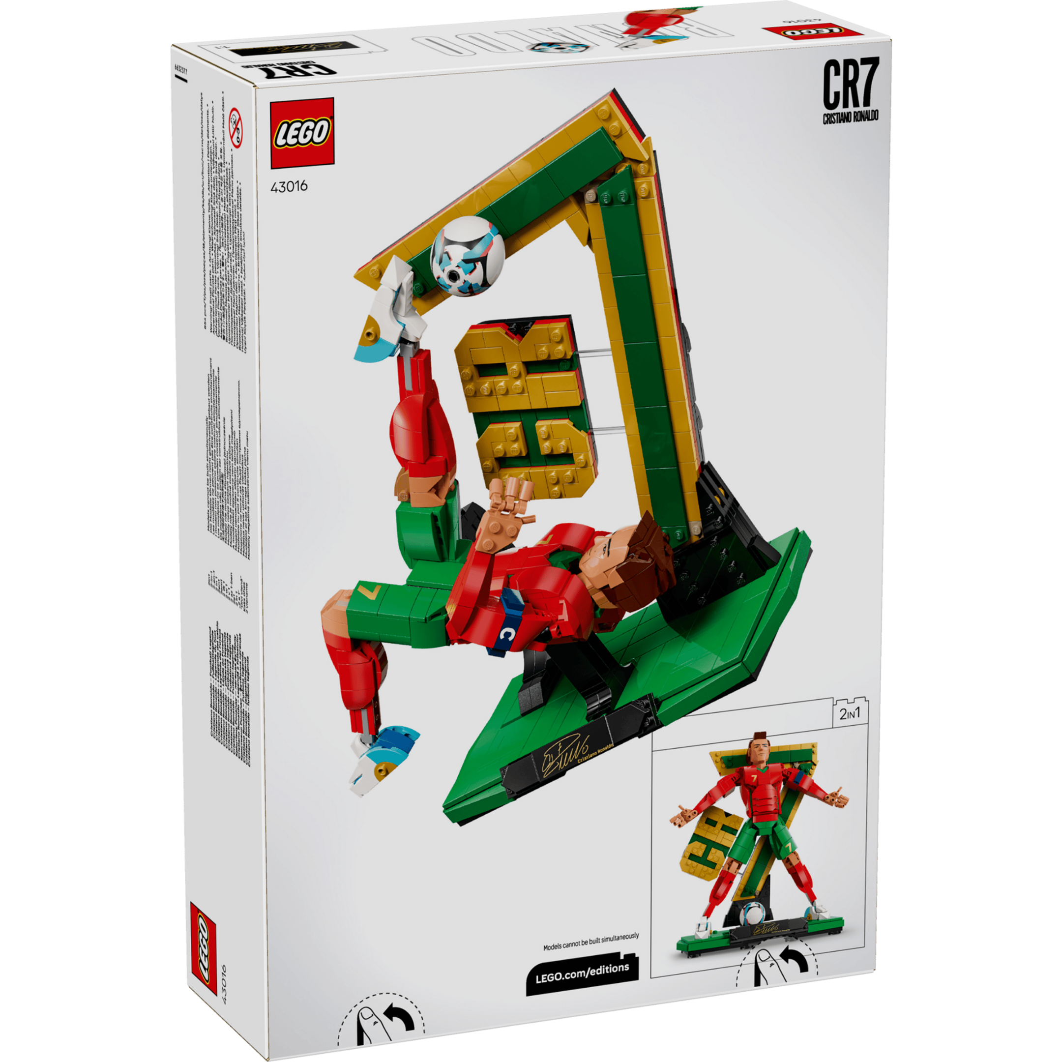 Lego Cristiano Ronaldo: Leyenda del Fútbol