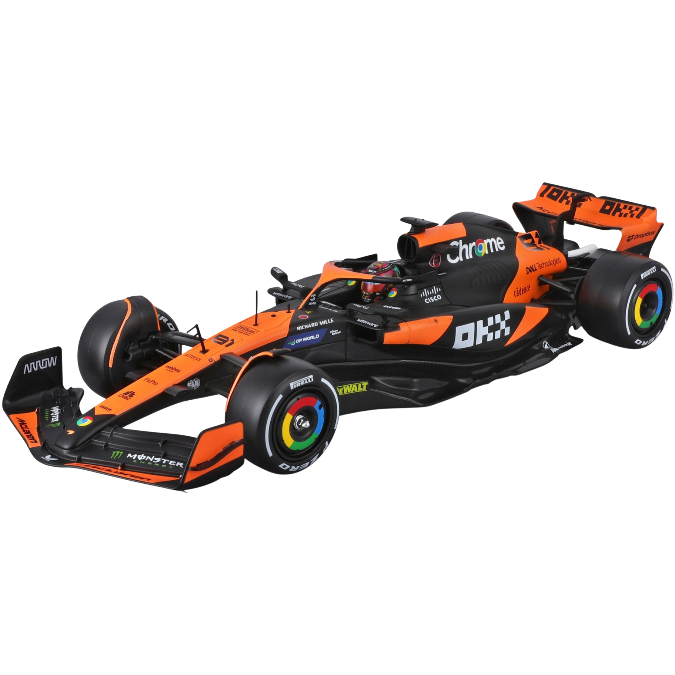 Bburago McLaren MCL38 Miami Grand Prix 2024 Oscar Piastri 1/24