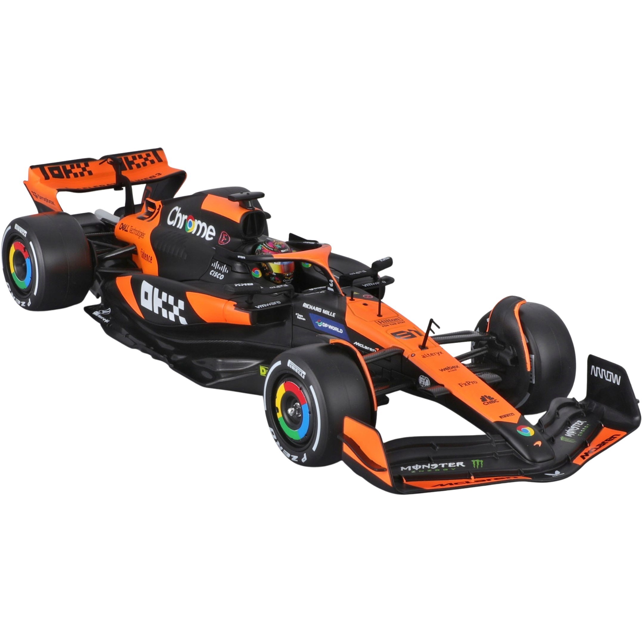 Bburago McLaren MCL38 Miami Grand Prix 2024 Oscar Piastri 1/24