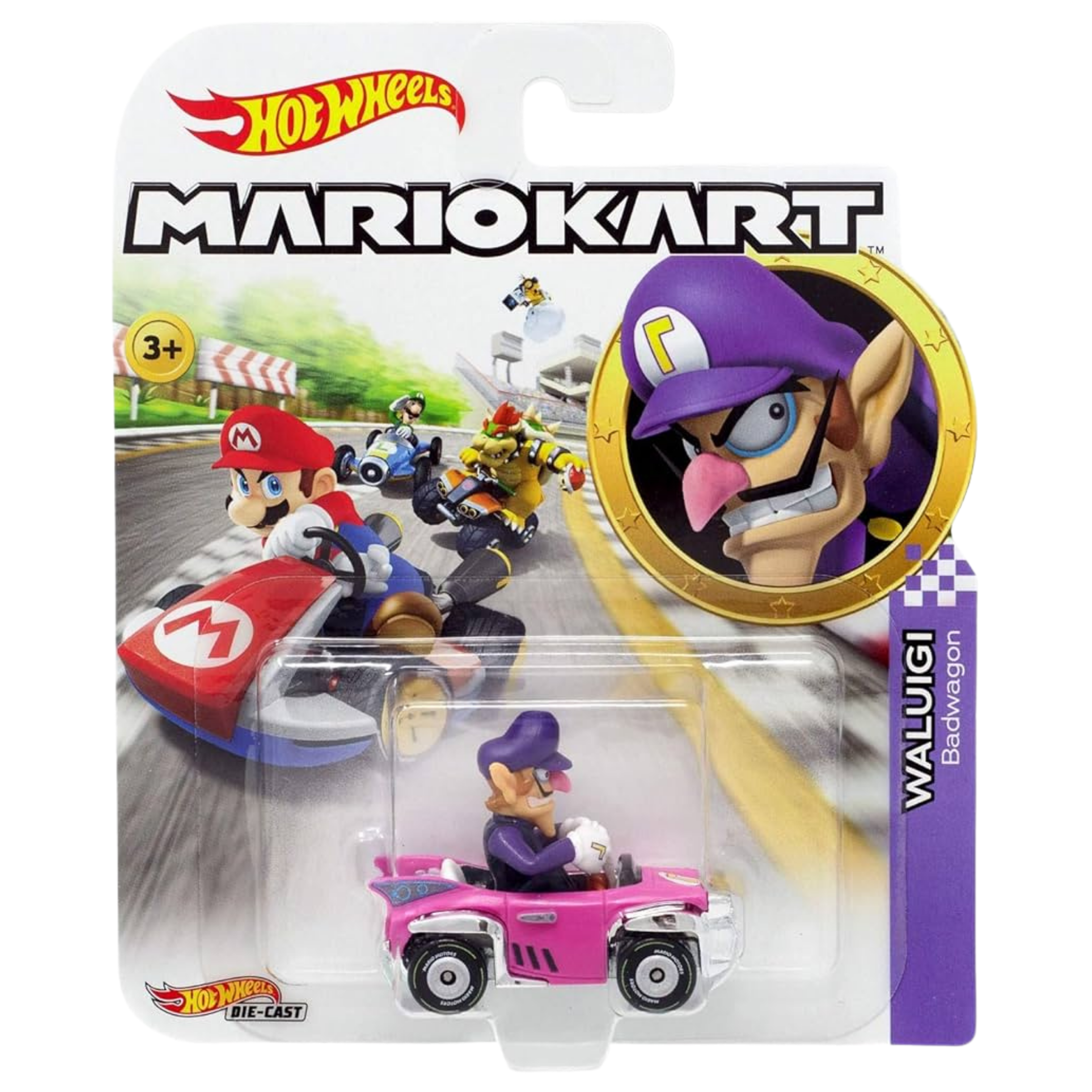 Hot Wheels Waluigi Mariokart