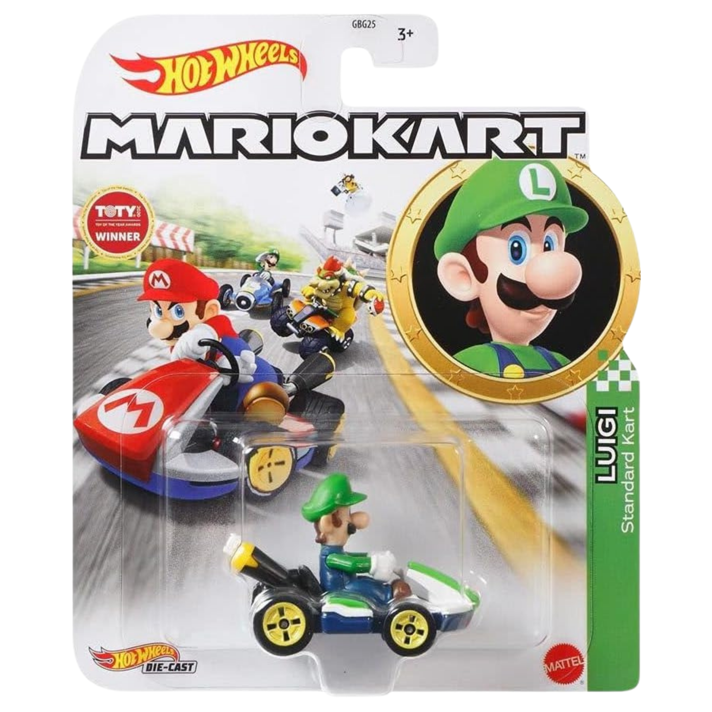 Hot Wheels Luigi Mariokart