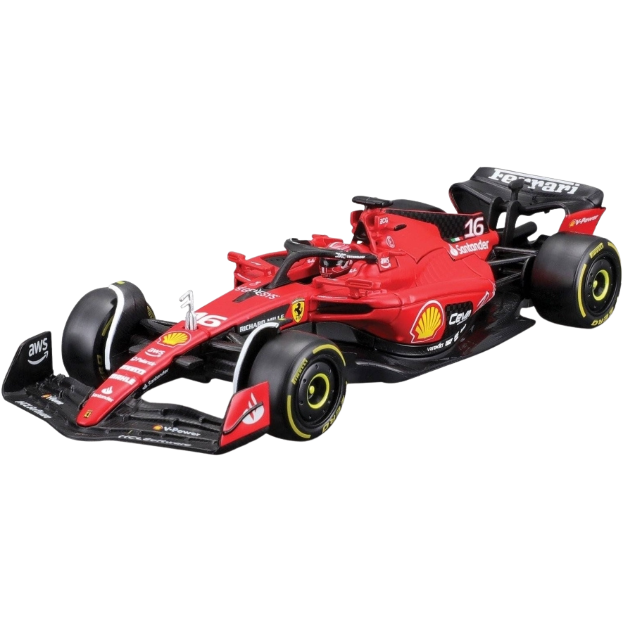 Bburago Ferrari C. Leclerc 350 1/43
