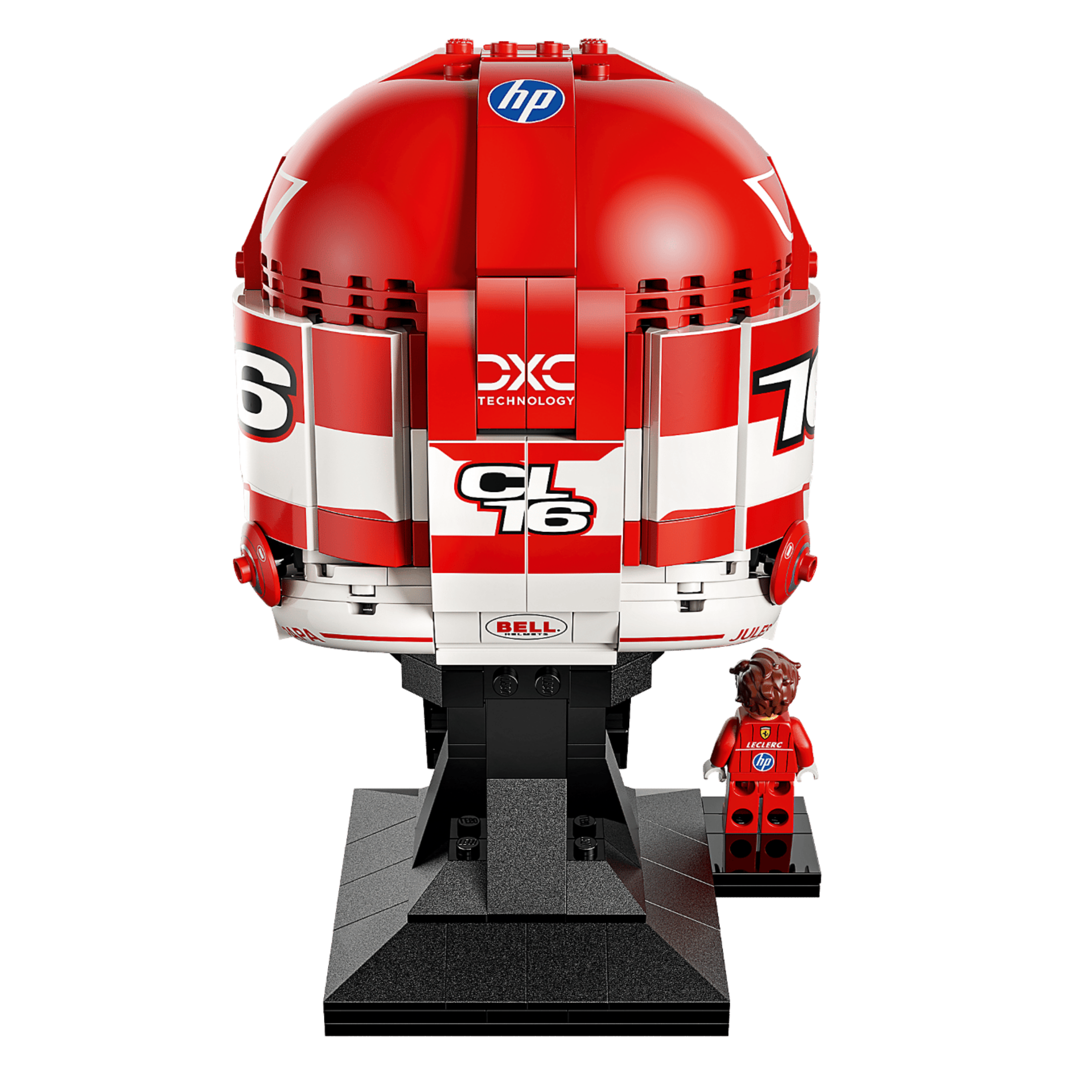 Lego Scuderia Ferrari: Casco de Charles Leclerc