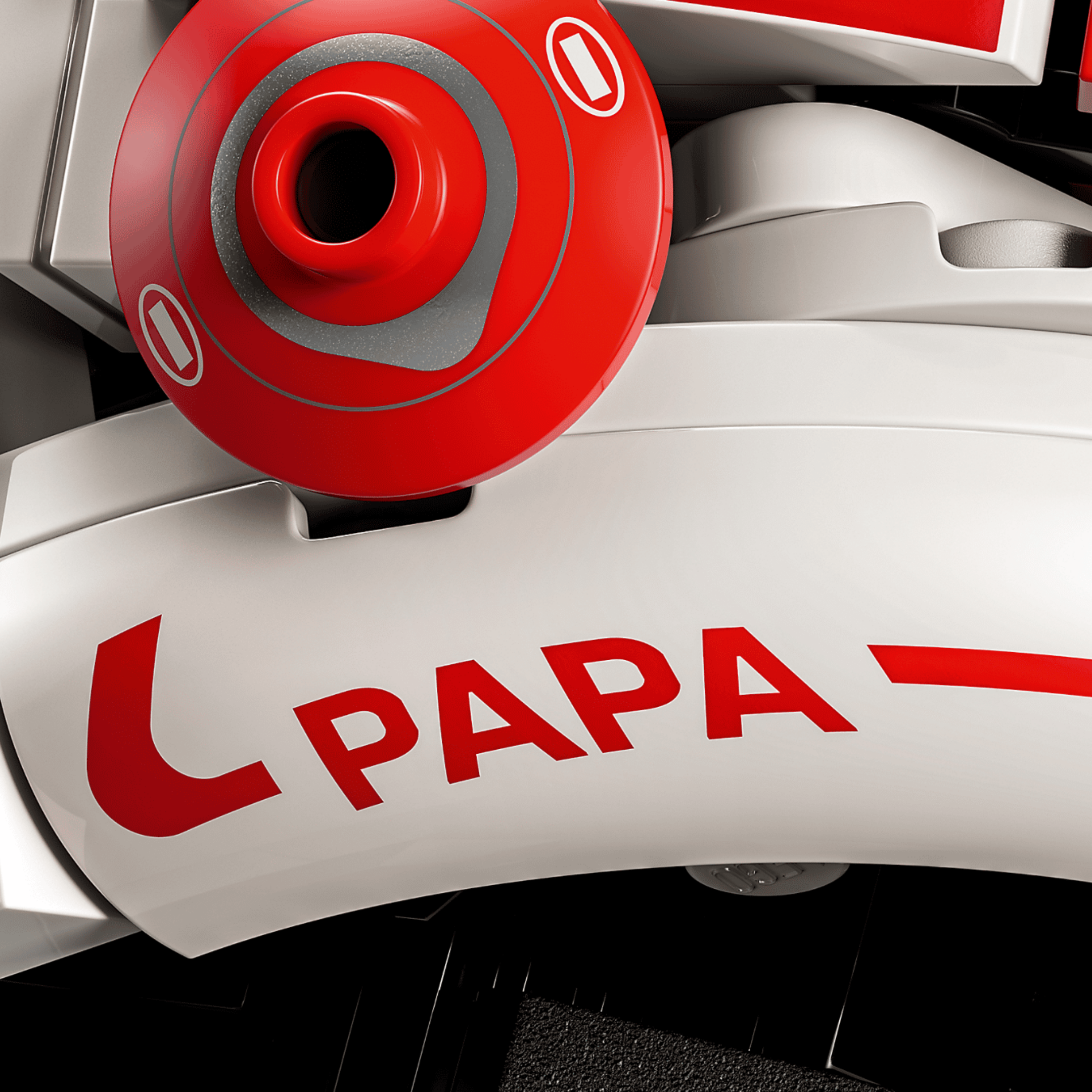 Lego Scuderia Ferrari: Casco de Charles Leclerc