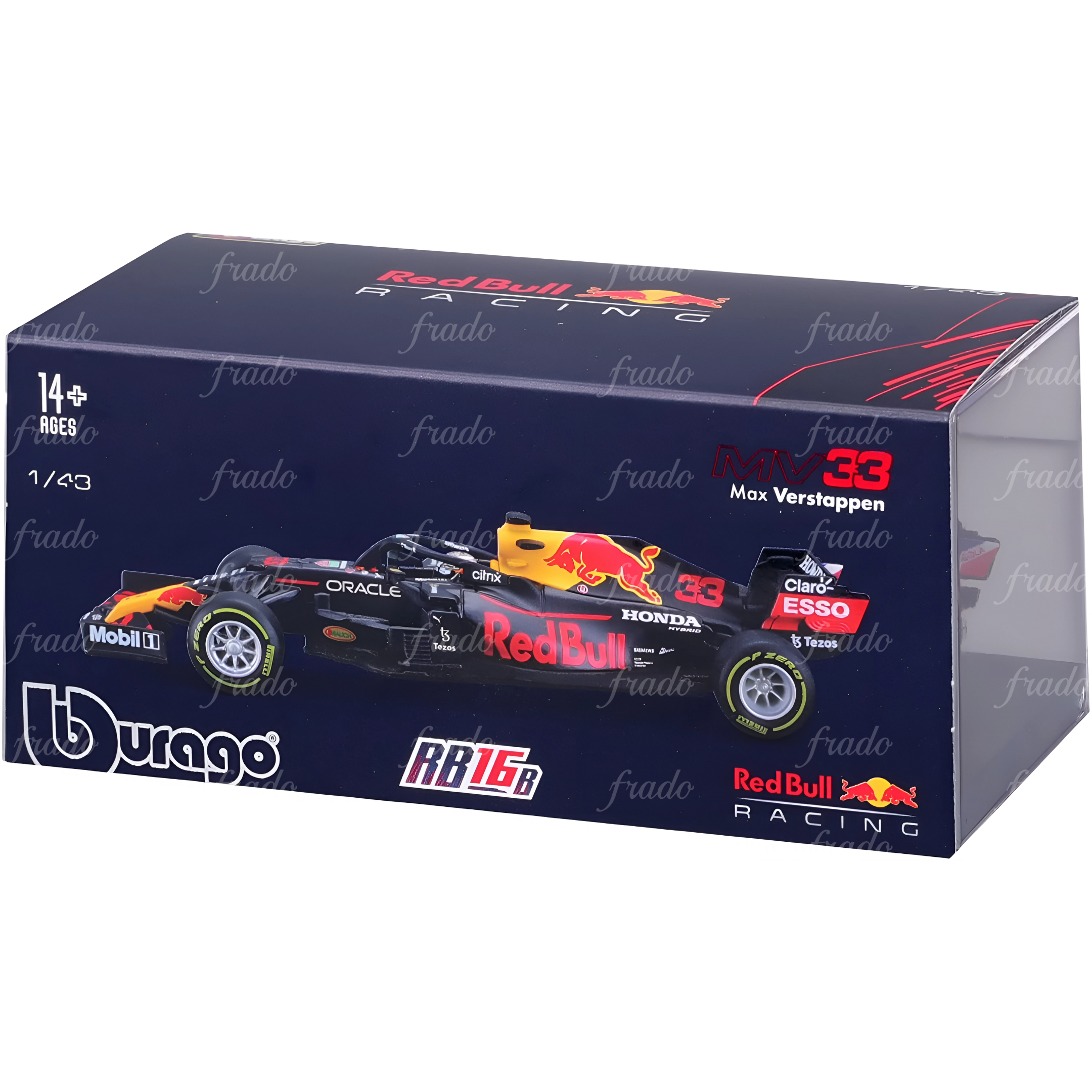 Bburago M. Verstappen Oracle Red Bull Racing 1/43 565