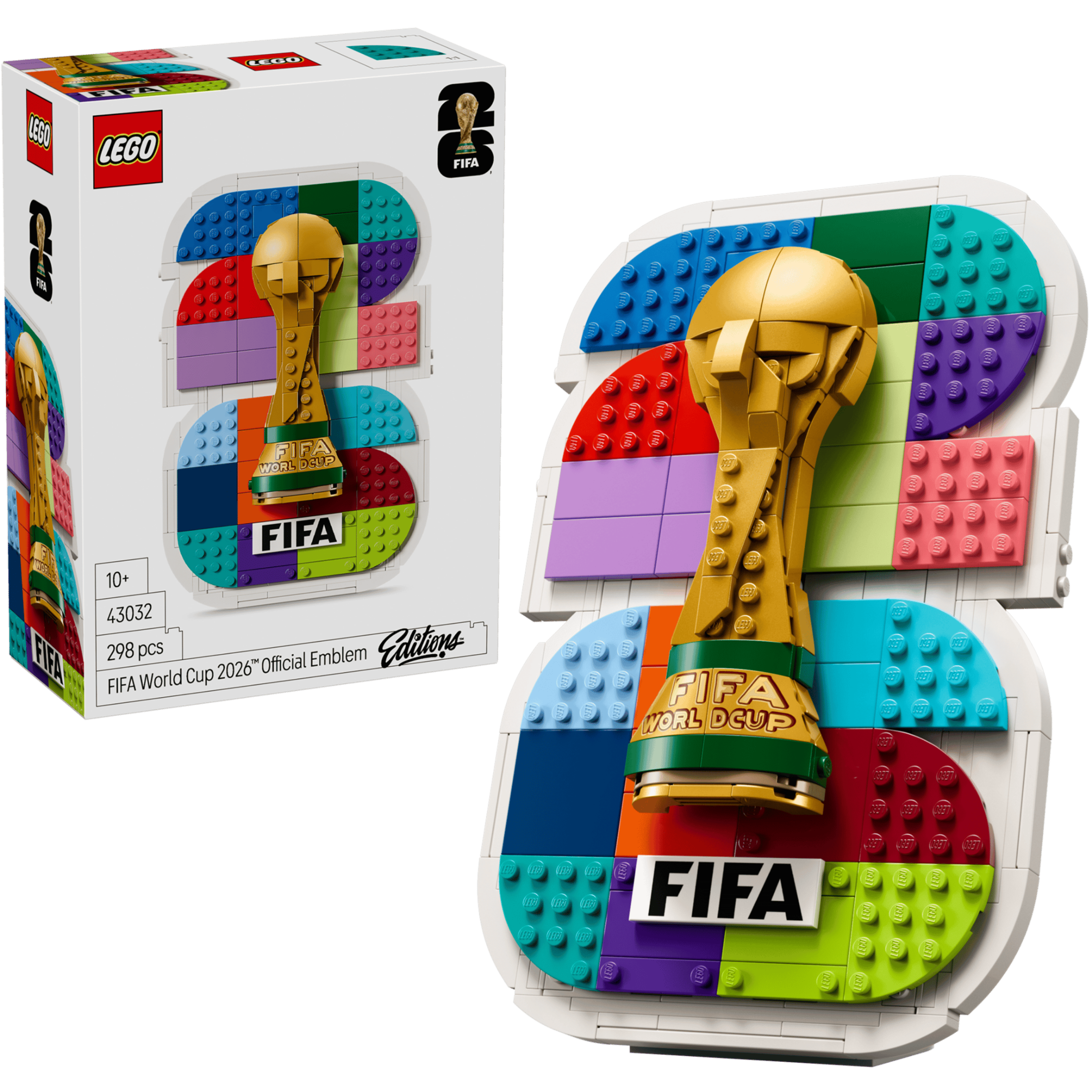 Lego Emblema Oficial Fifa World Cup 2026