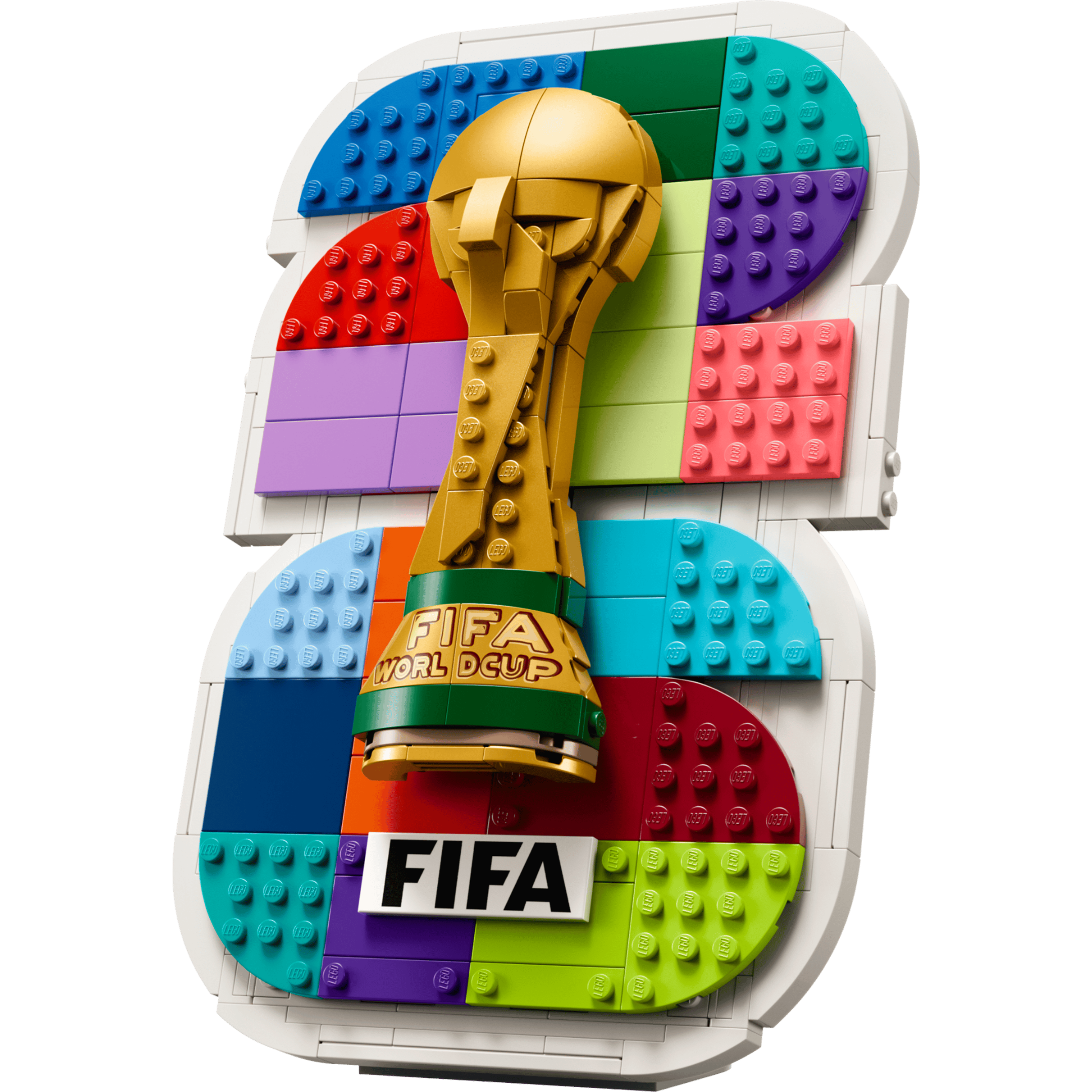 Lego Emblema Oficial Fifa World Cup 2026
