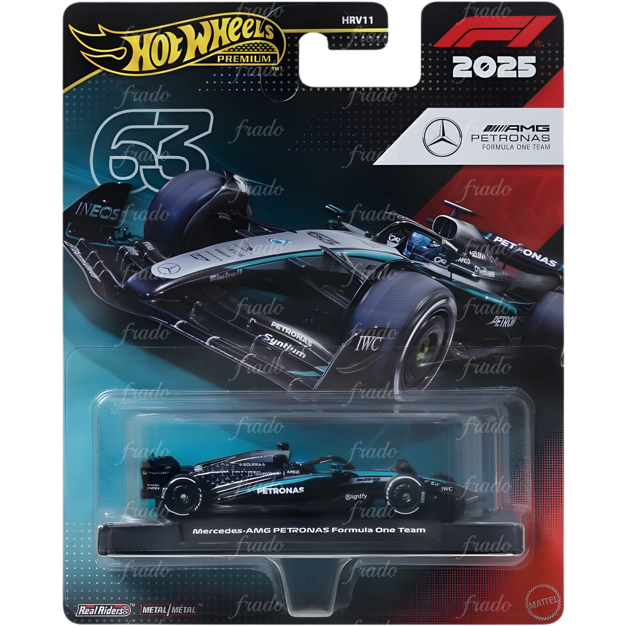 Hot Wheels Mercedes-AMG G. Russel 2025