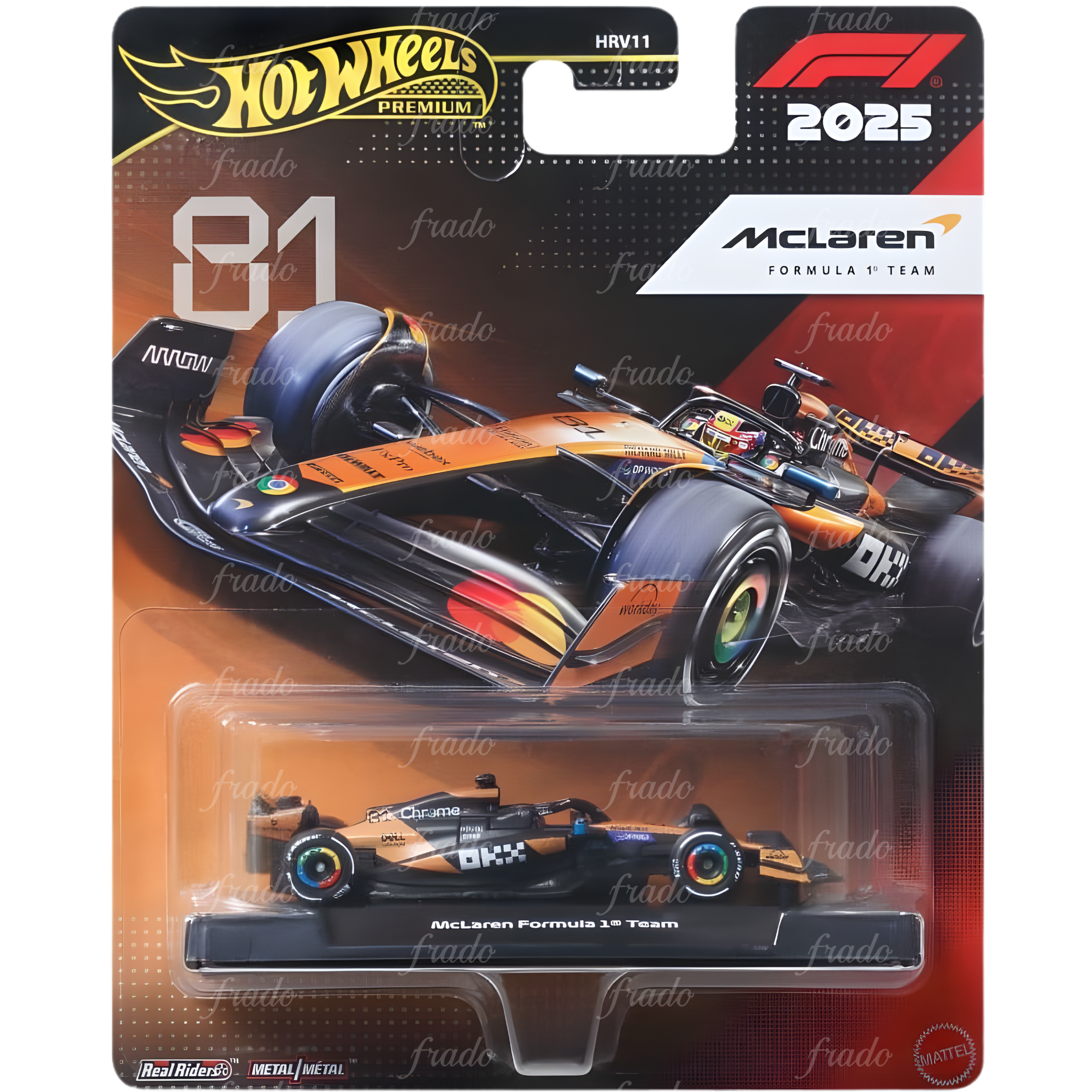 Hot Wheels McLaren O. Piastri 2025