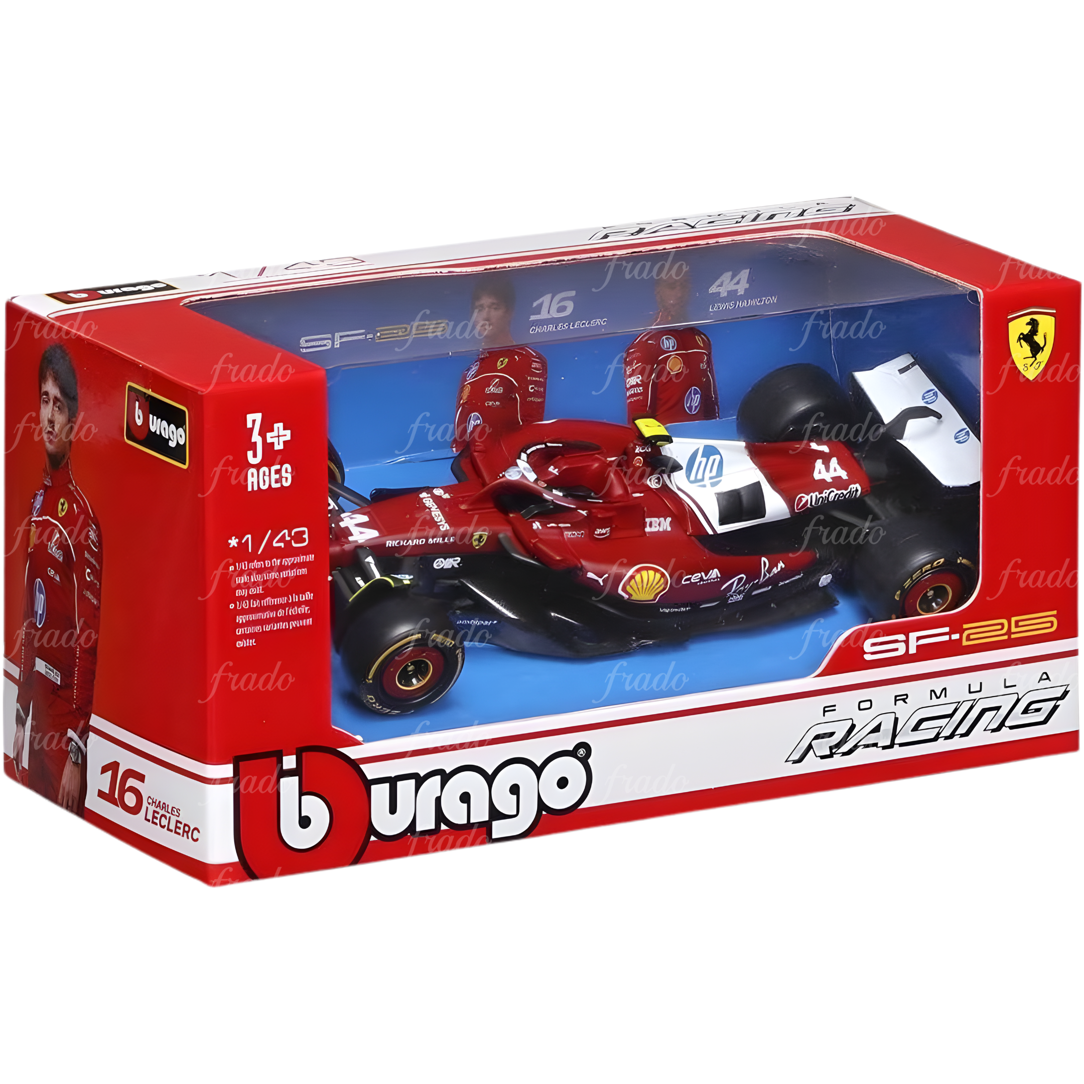 Bburago Scuderia Ferrari SF25 1/43 Fradostore