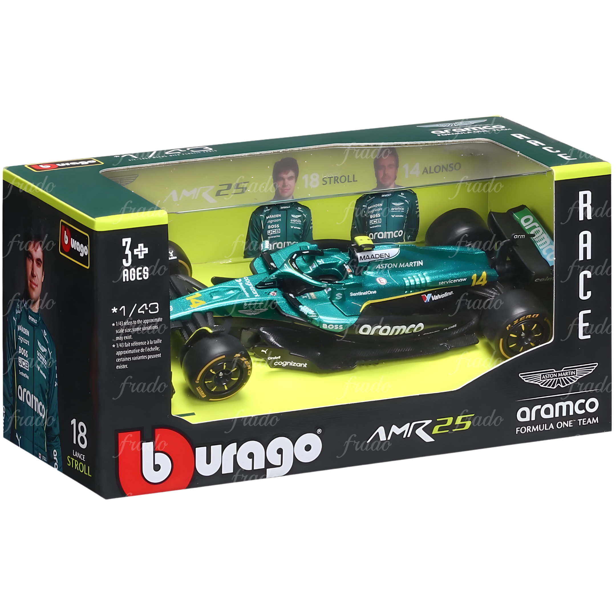 Bburago Aston Martin AMR25 1/43 Fradostore