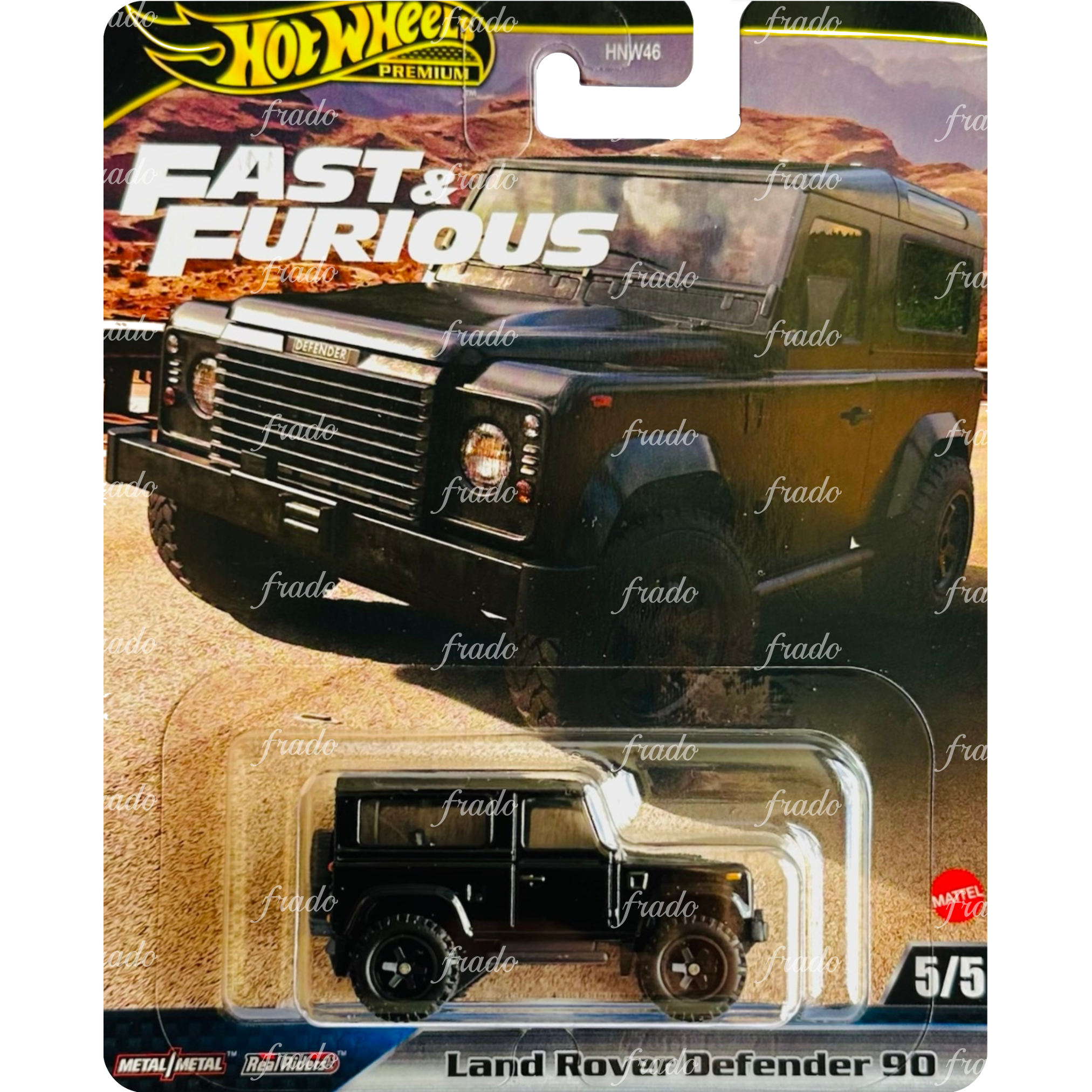 Hot Wheels Land Rover Defender 90