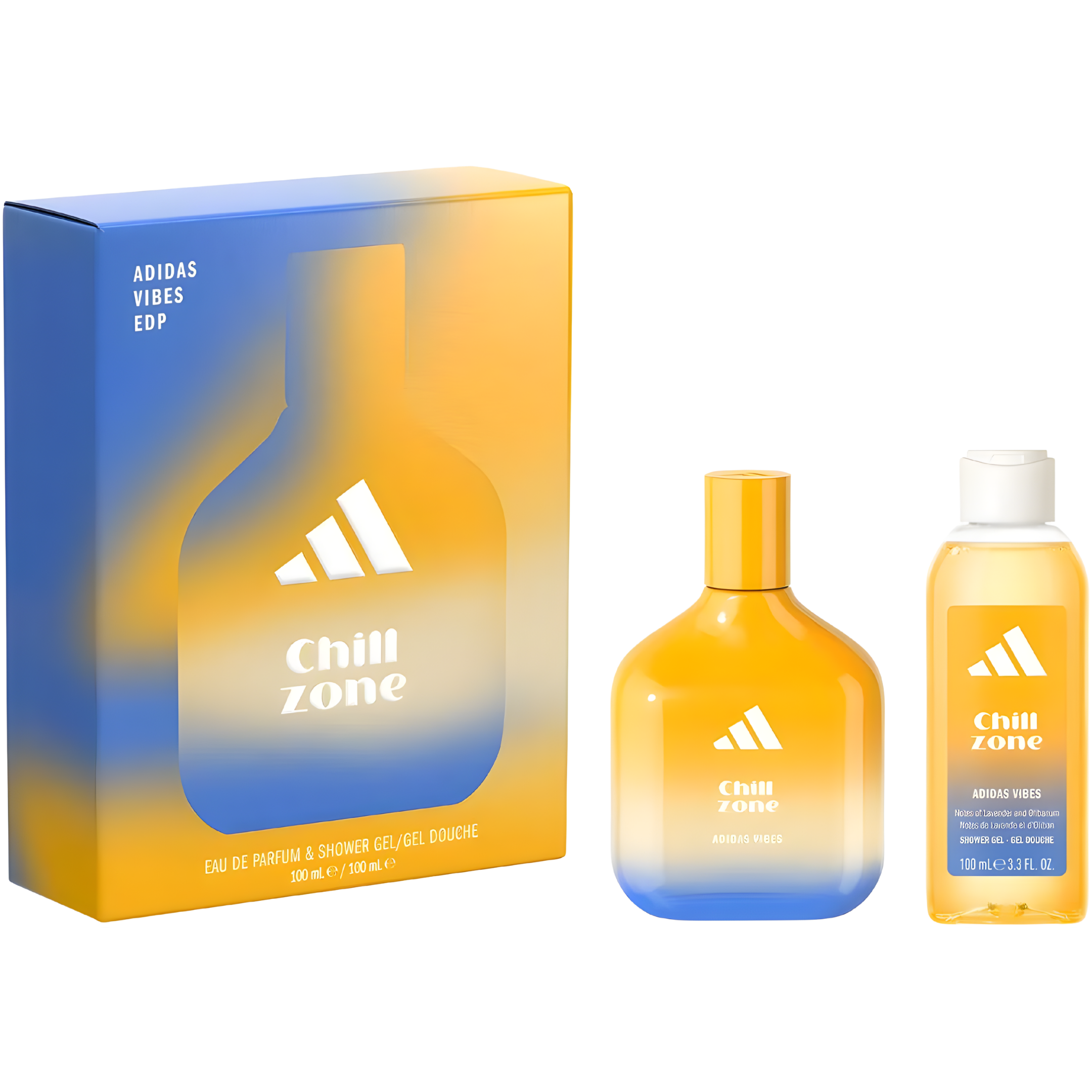 Set Chill Zone de Adidas PJ (2) Las Fragancias