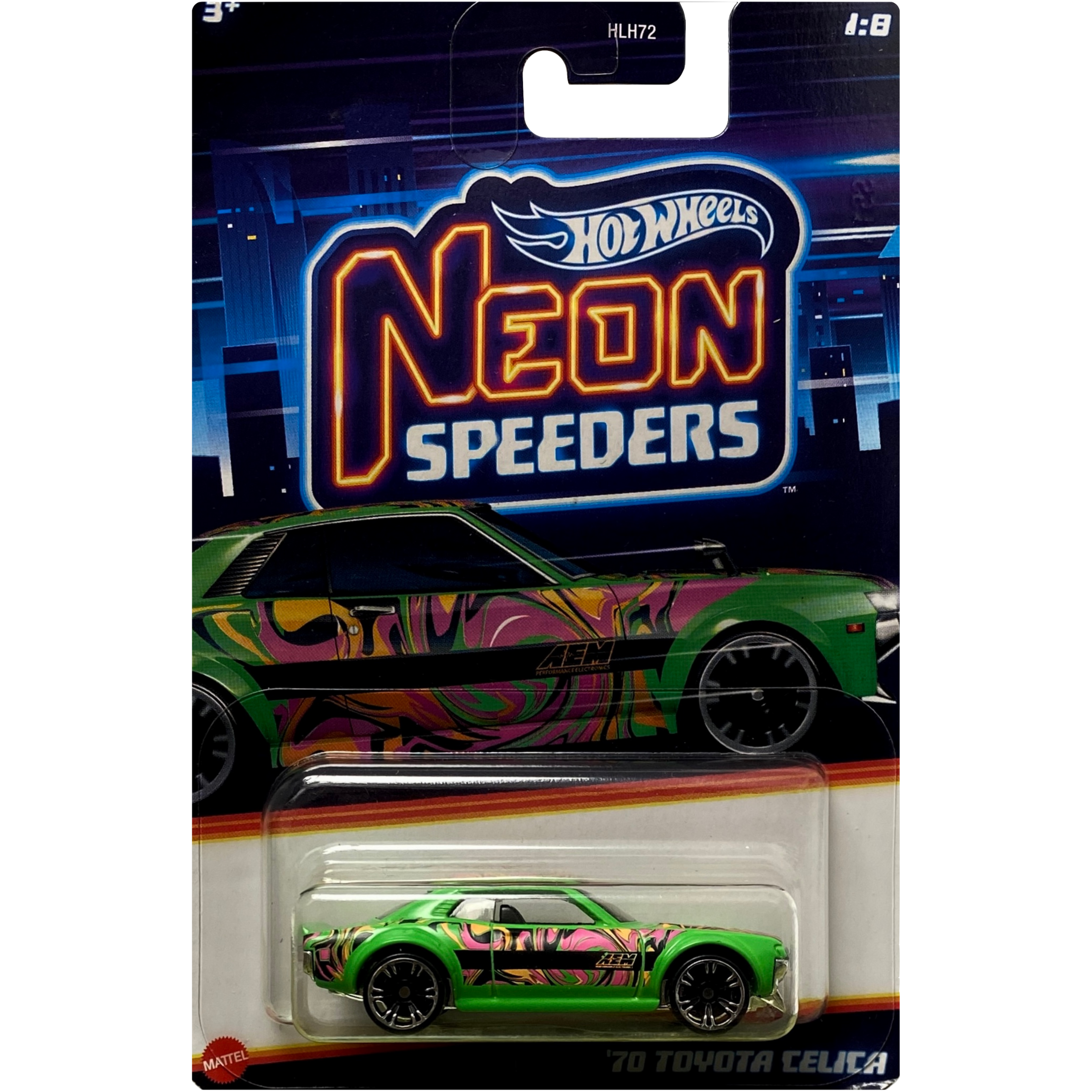 Hot Wheels Neon Speeders '70 Toyota Celica