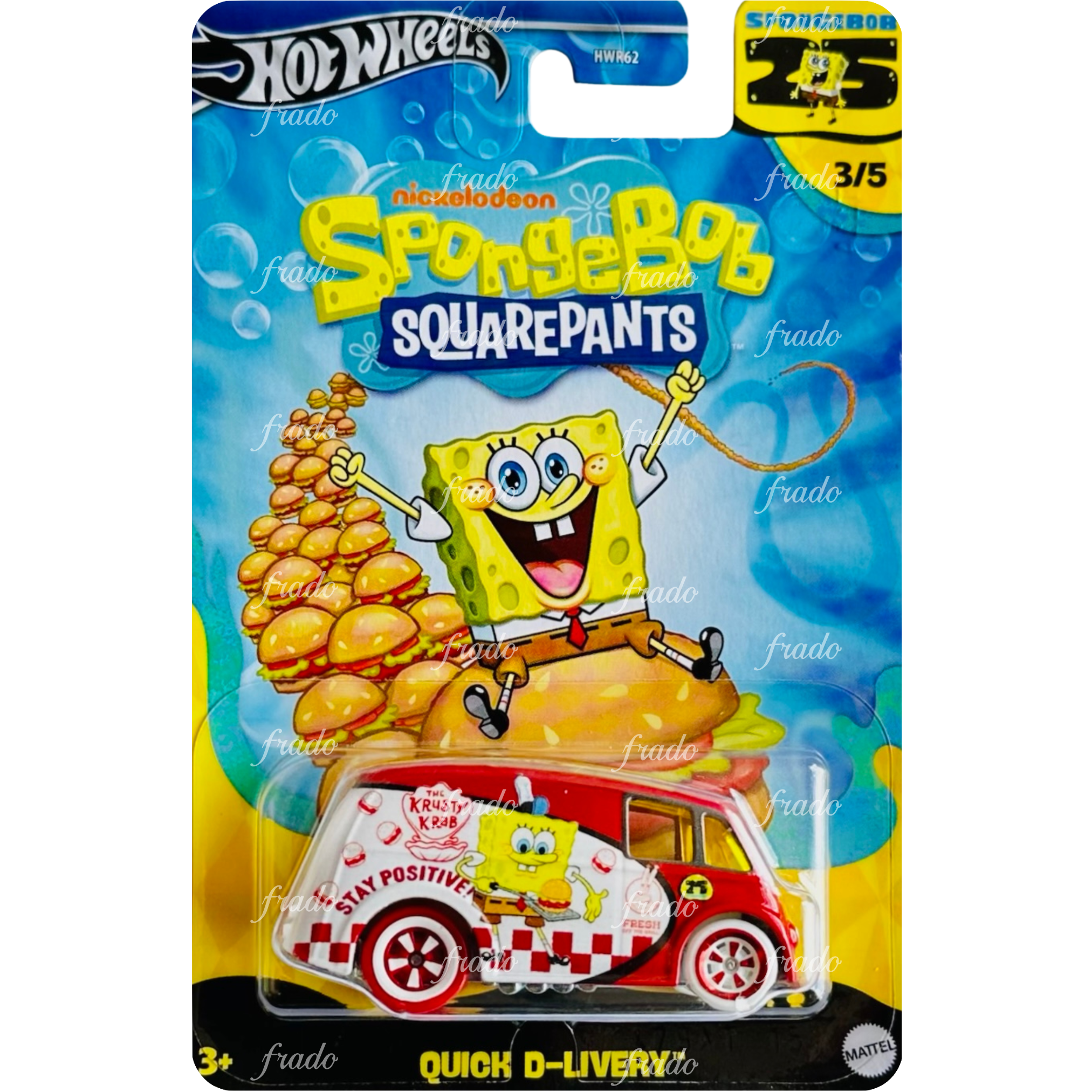 Hot Wheels Colección Bob Esponja (4)