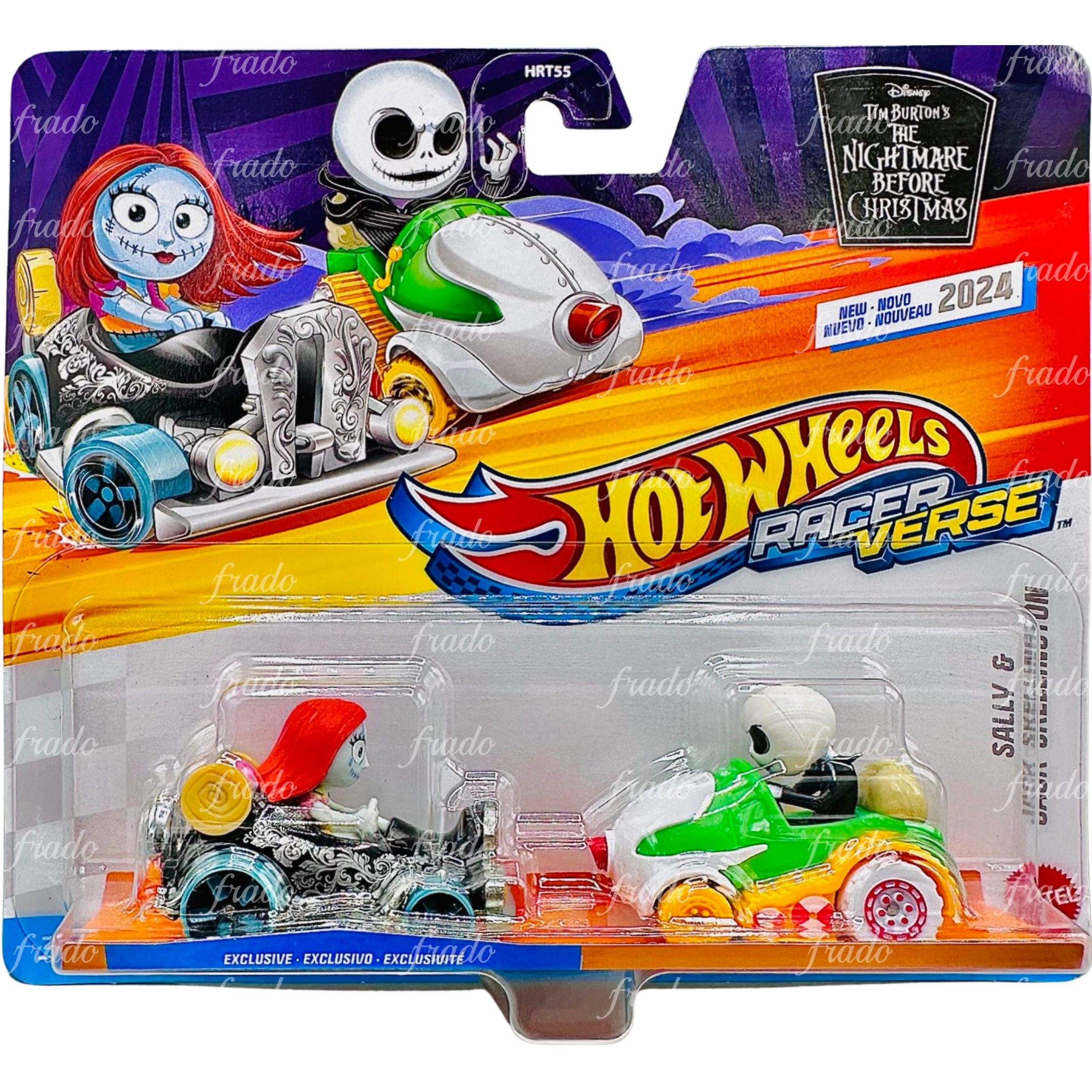 Hot Wheels Sally & Jack Skellington