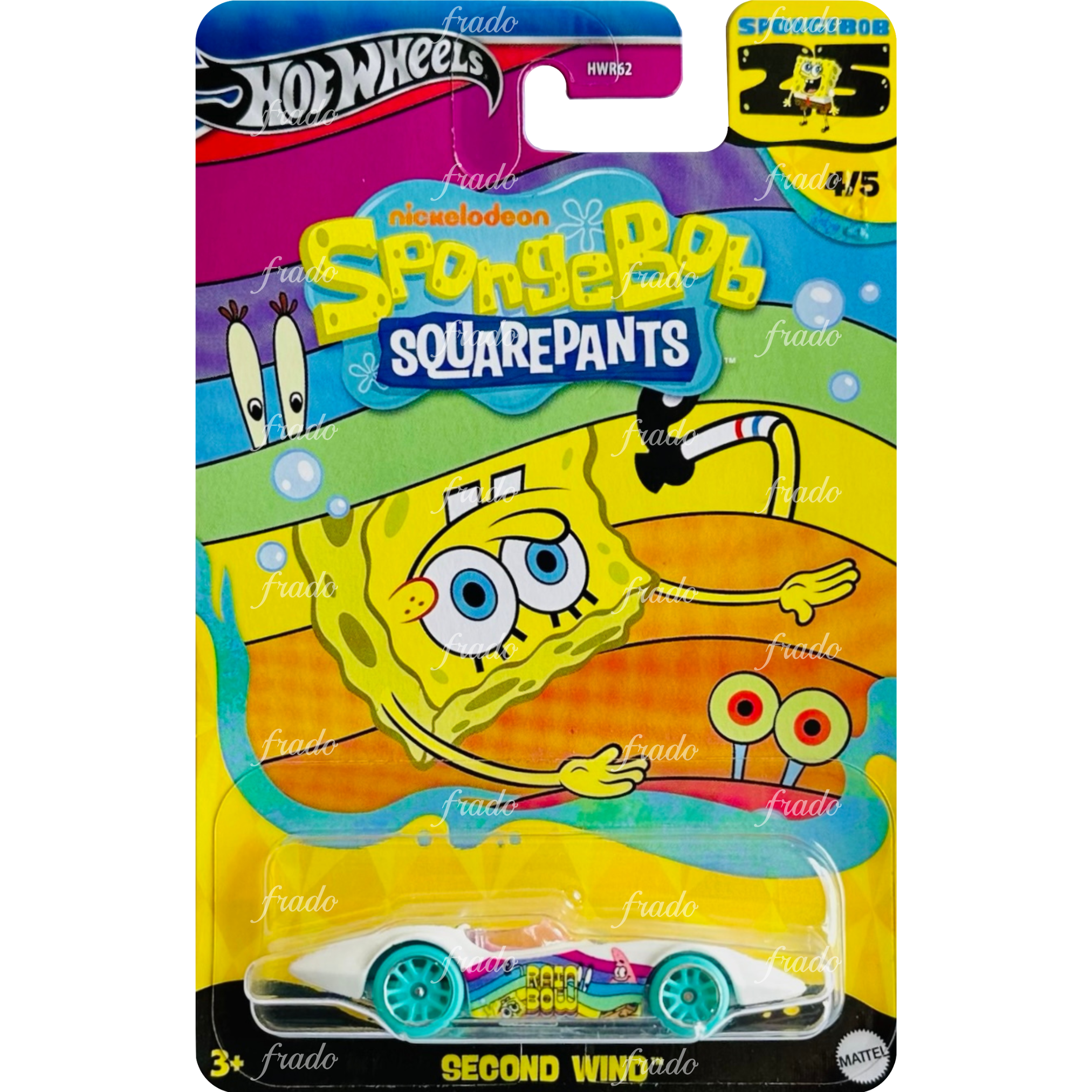 Hot Wheels Colección Bob Esponja (4)