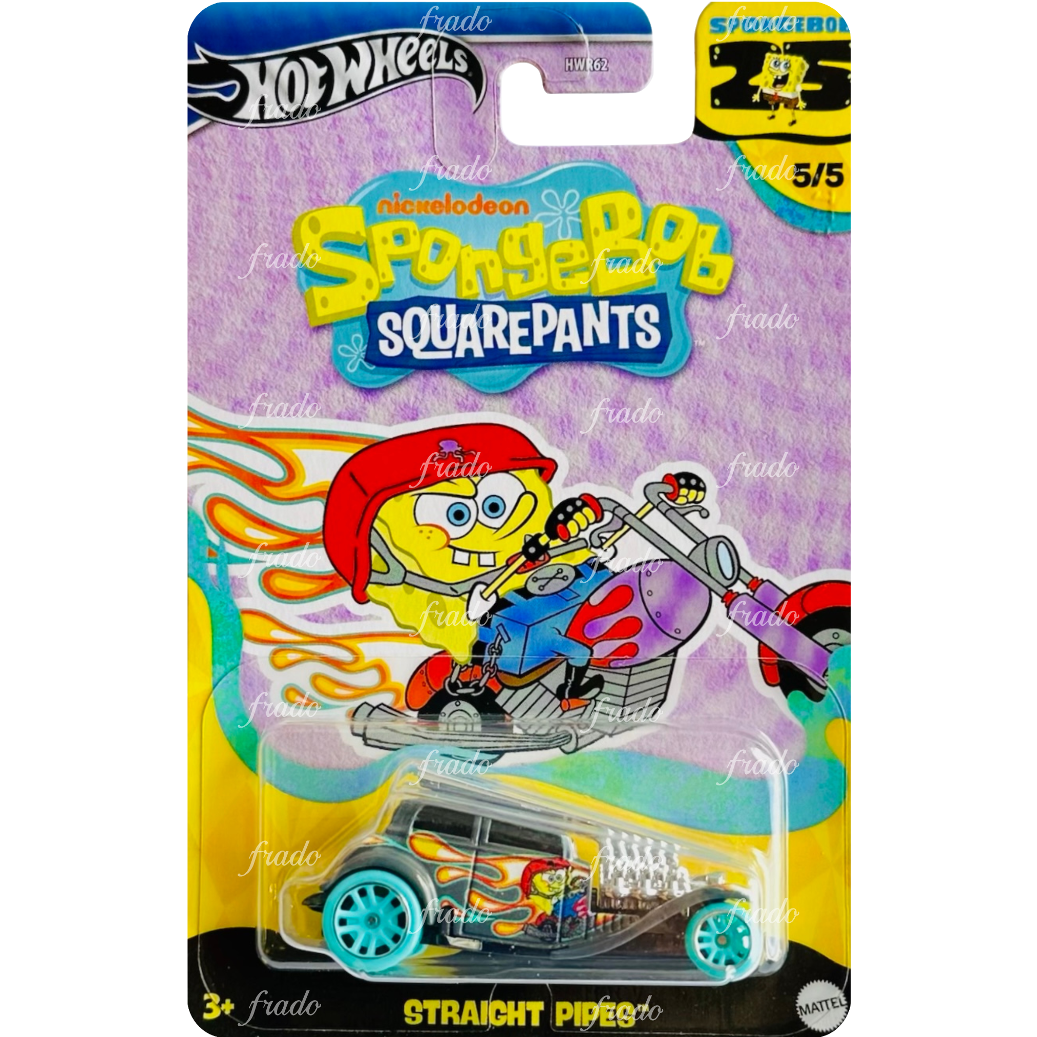 Hot Wheels Colección Bob Esponja (4)