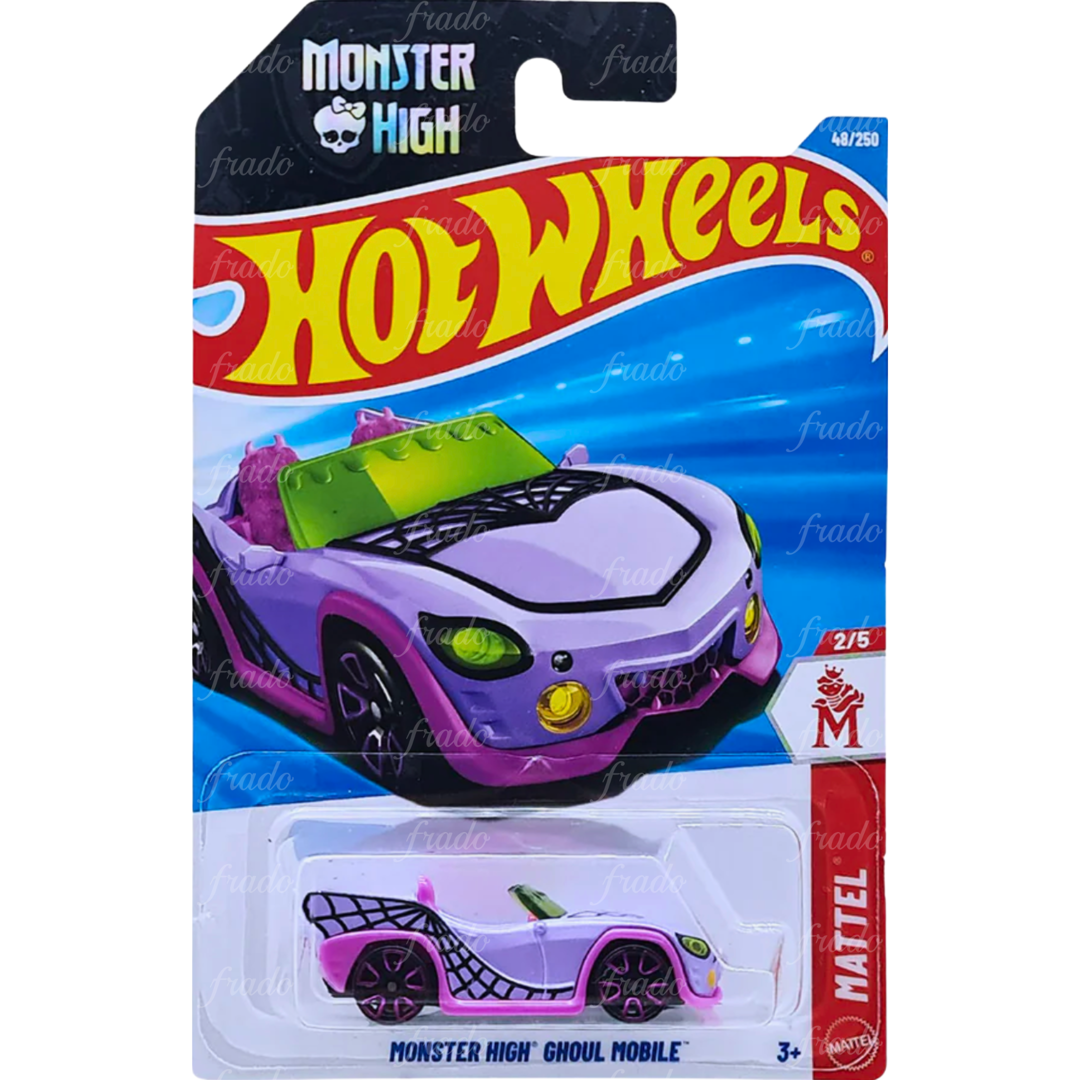 Hot Wheels Monster High Ghoul Mobile 582 Fradostore