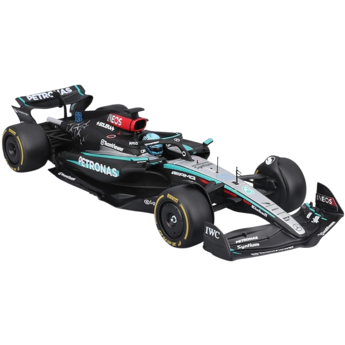 Bburago Mercedes-AMG F1 W15 G. Russel 1/24