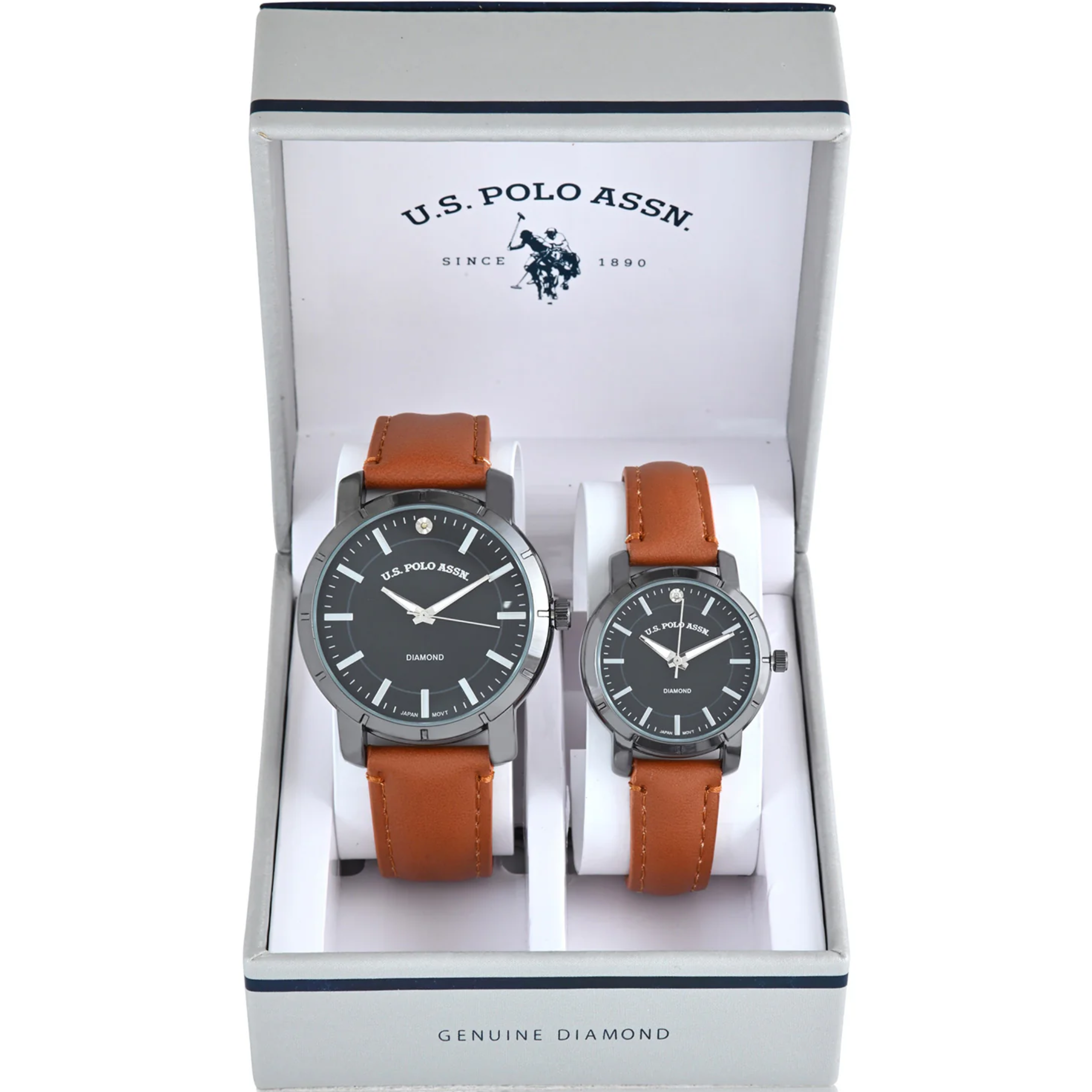 Relojes US Polo Assn Brown Strap