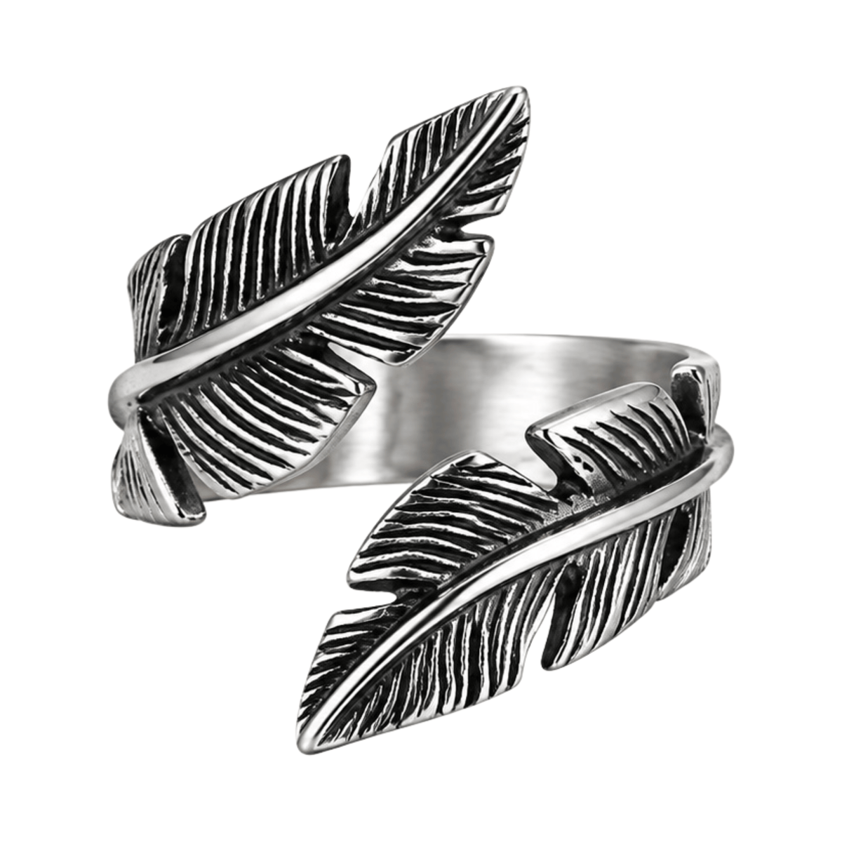 Anillo Silver Feather