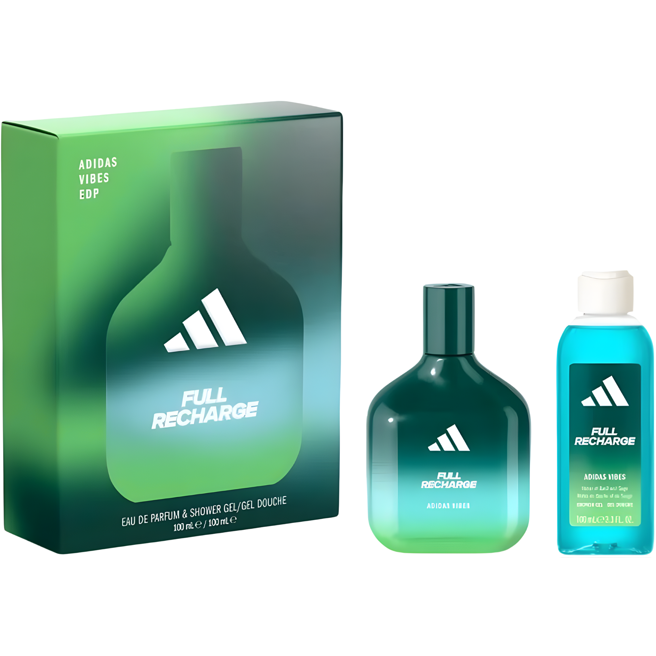Set Full Recharge de Adidas PJ (2) Las Fragancias