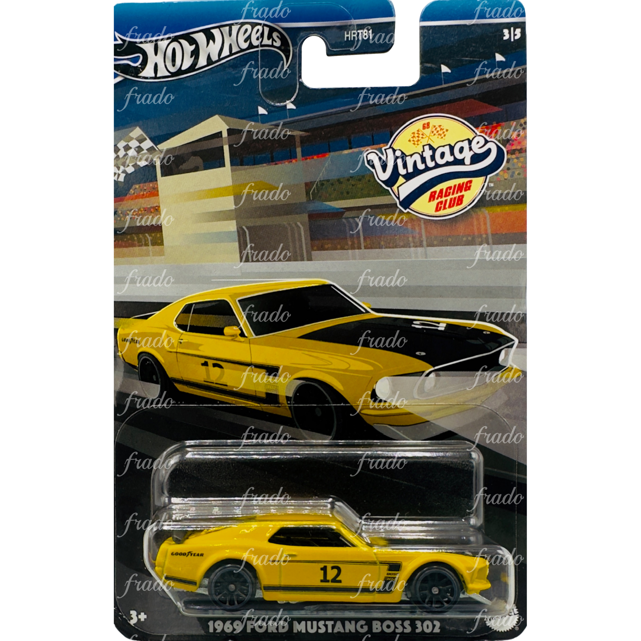 Hot Wheels 1969 Ford Mustang Boss 302