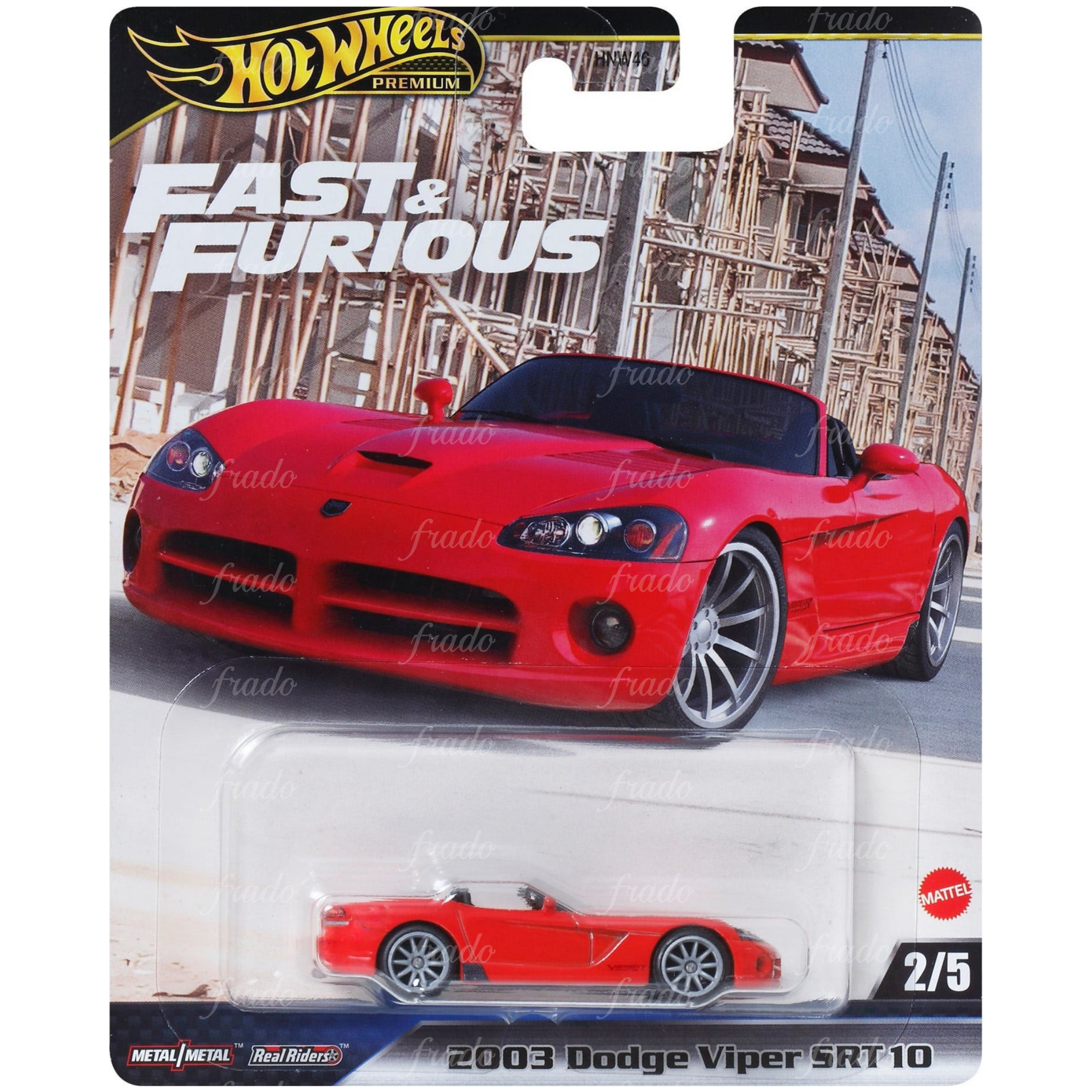 Hot Wheels 2003 Dodge Viper SRT10 - Rápidos & Furiosos