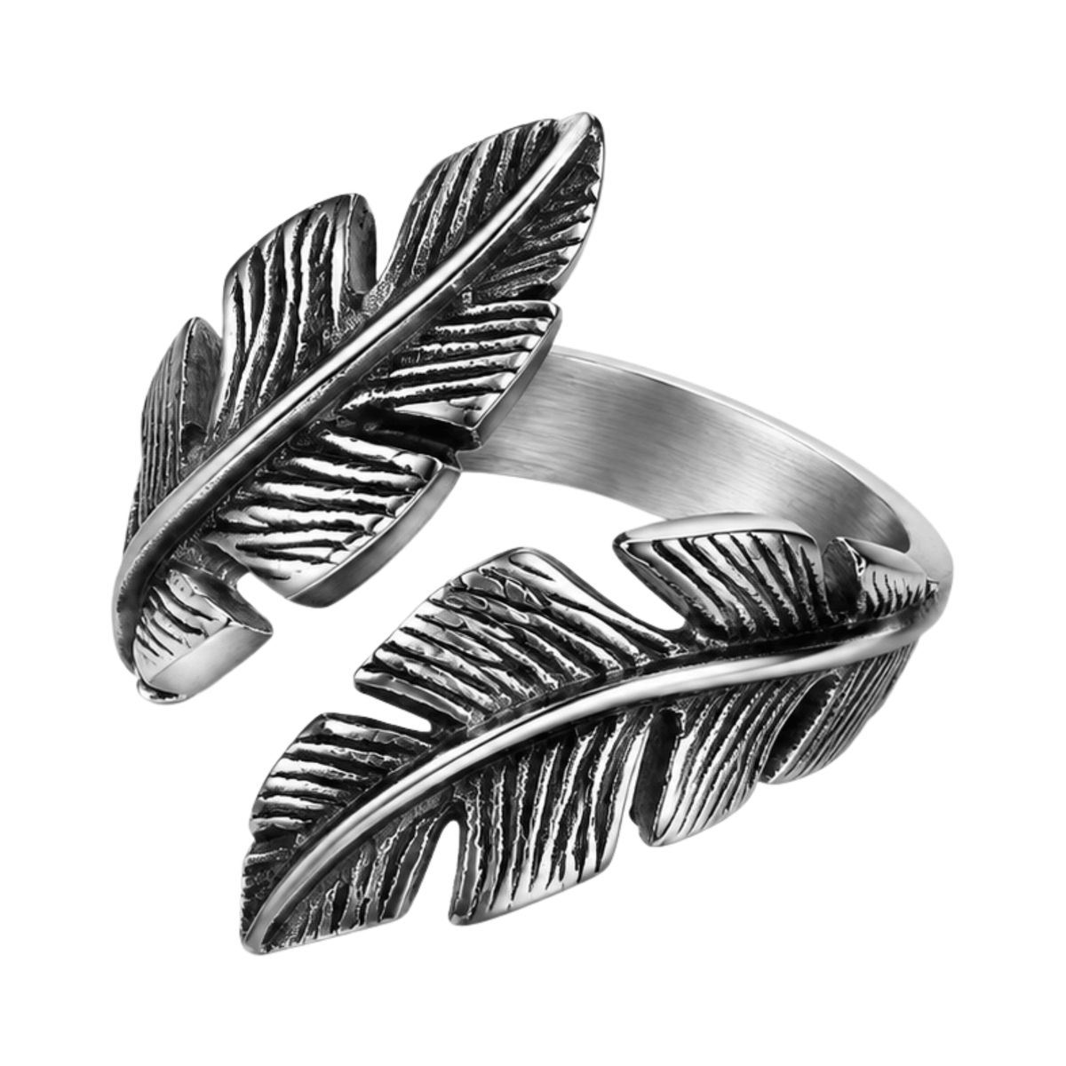 Anillo Silver Feather