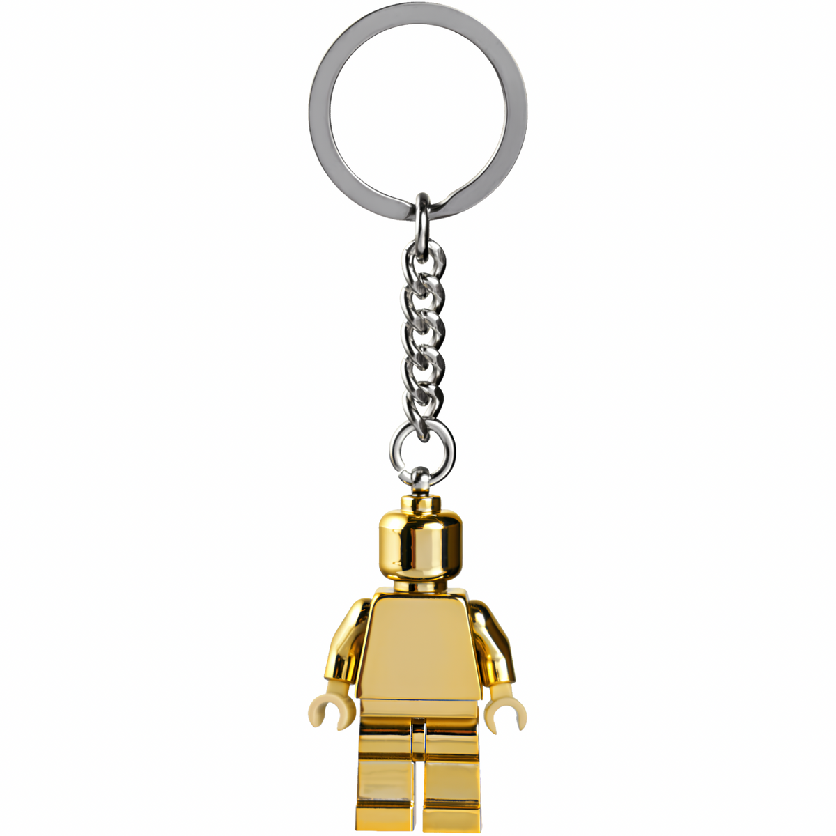 Llavero de minifigura dorada LEGO