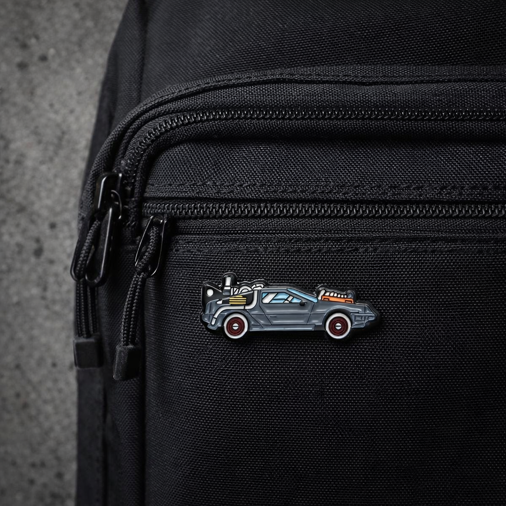 Pin DeLorean Future Fradostore