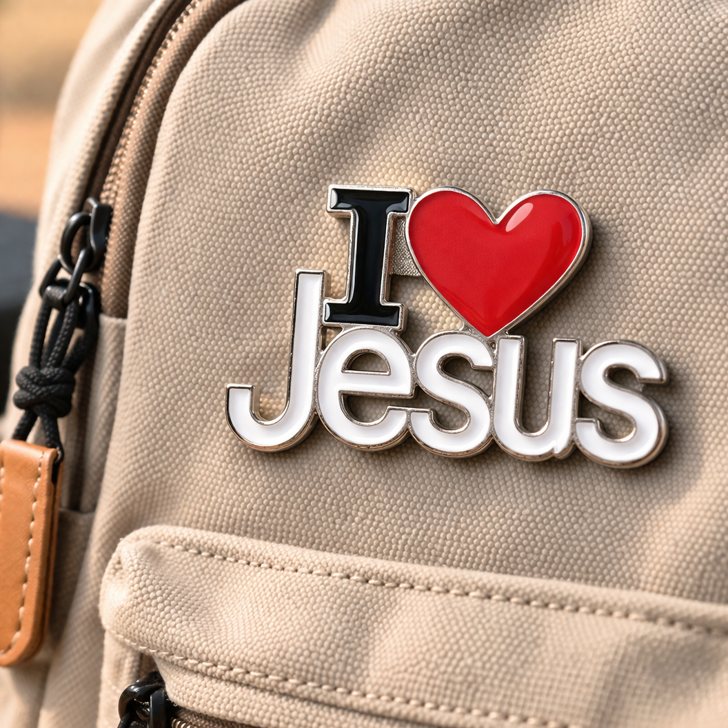 Pin I love Jesus Fradostore