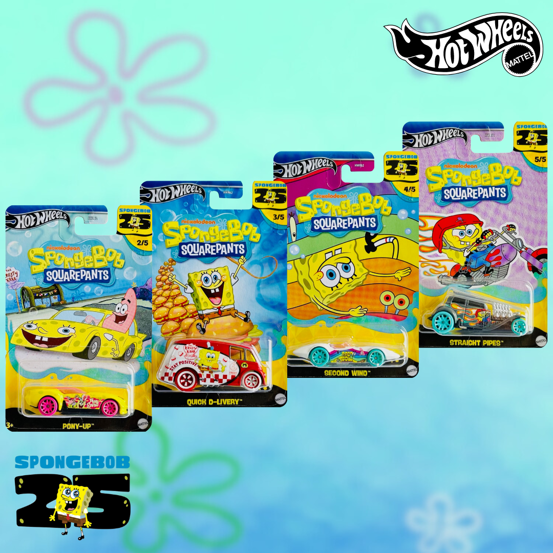 Hot Wheels Colección Bob Esponja (4)