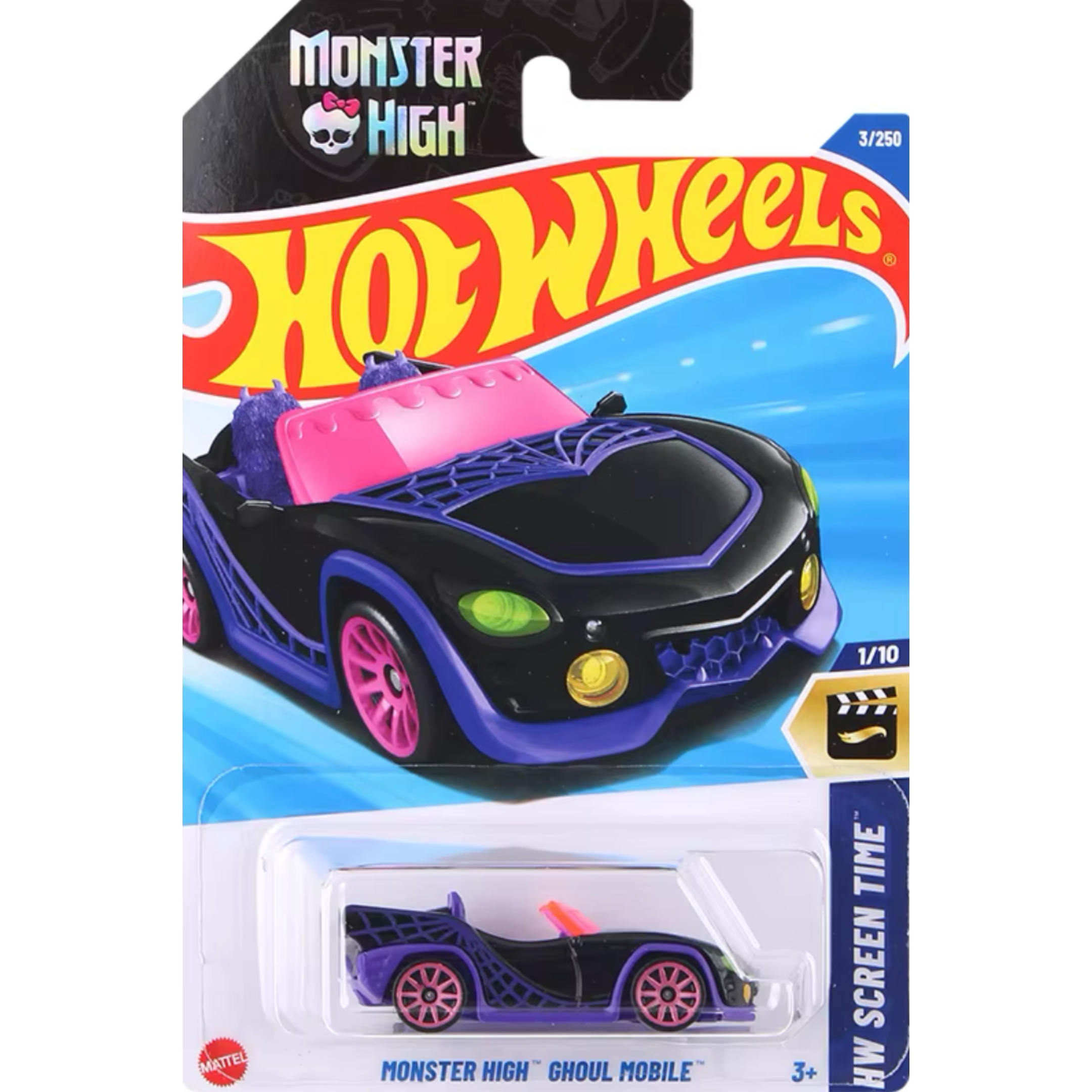 Hot Wheels Monster High Ghoul Mobile 117