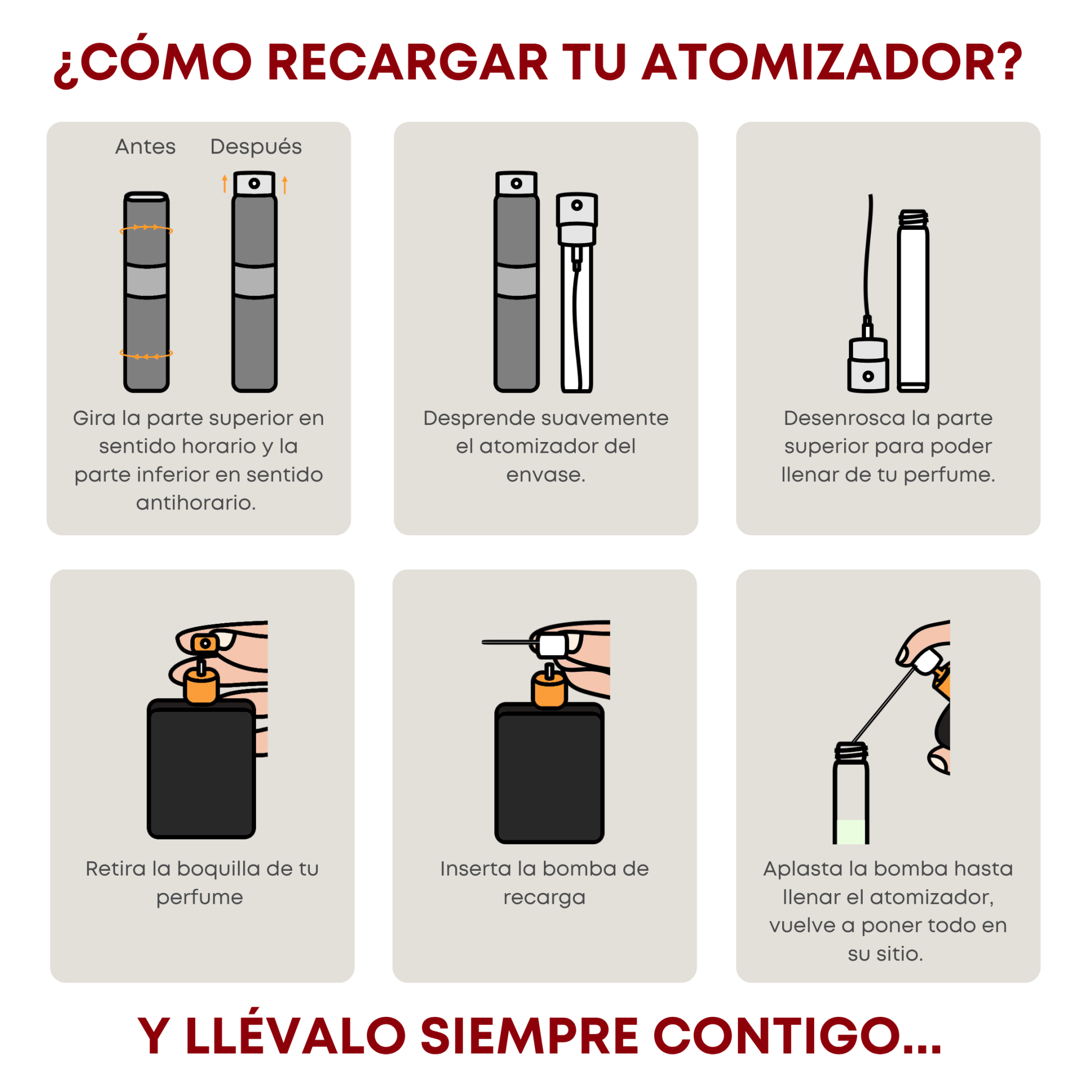 Atomizador Brume - Fradostore