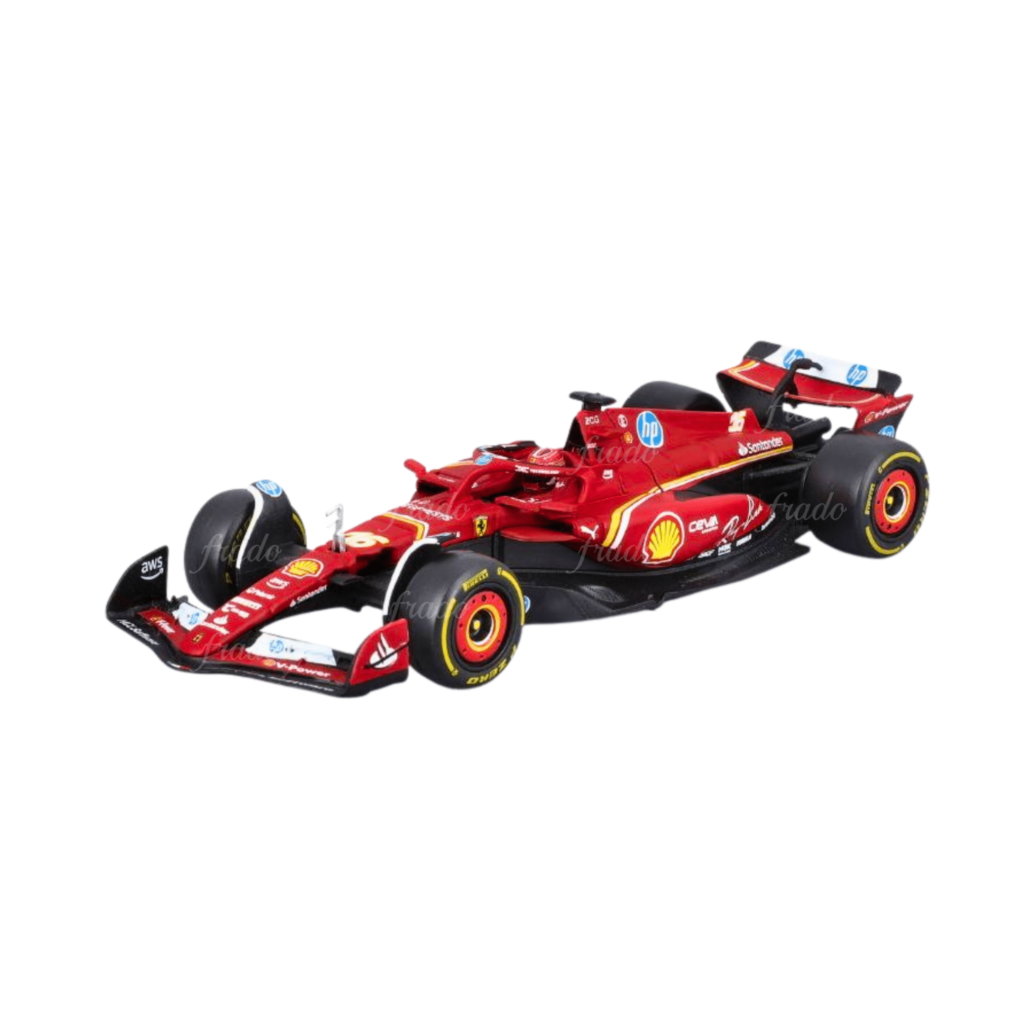 Bburago C. Leclerc SF24 Scuderia Ferrari 1/43 - Fradostore
