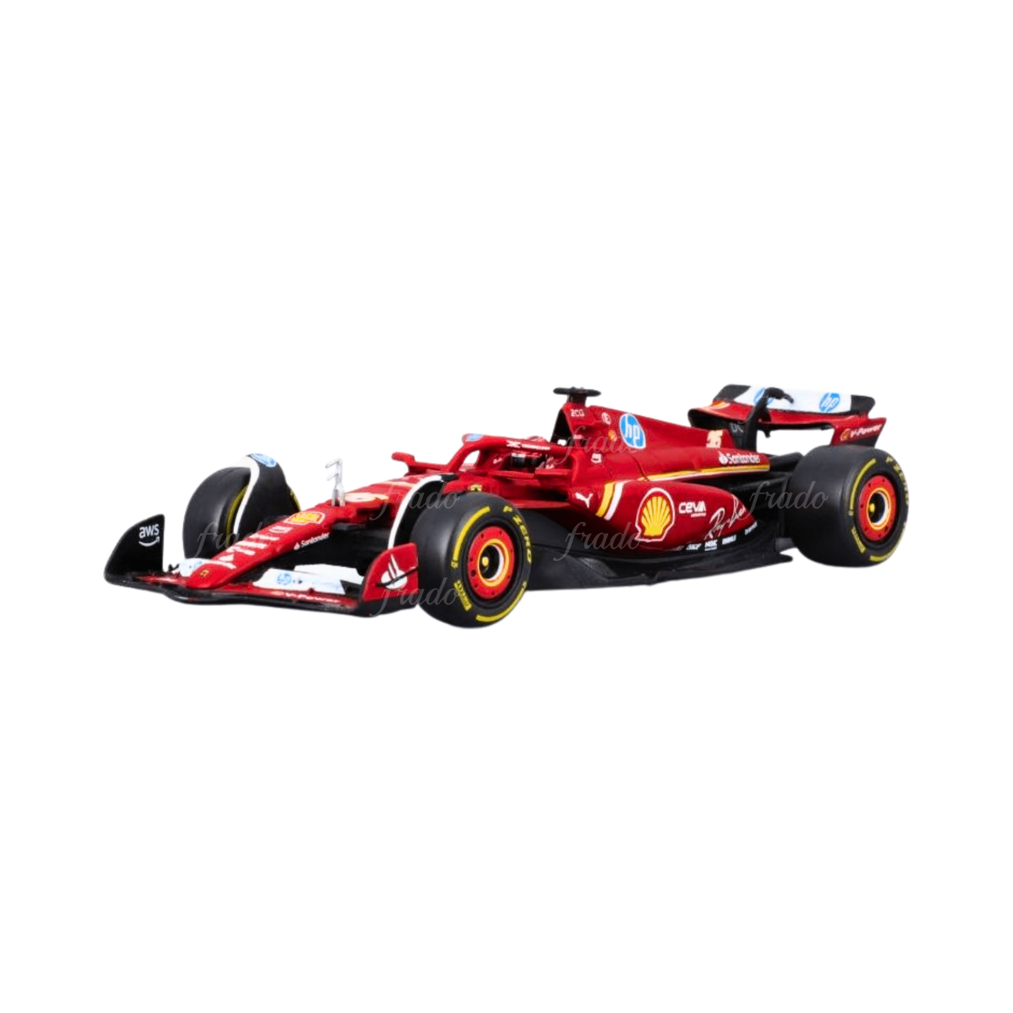Bburago C. Leclerc SF24 Scuderia Ferrari 1/43 - Fradostore