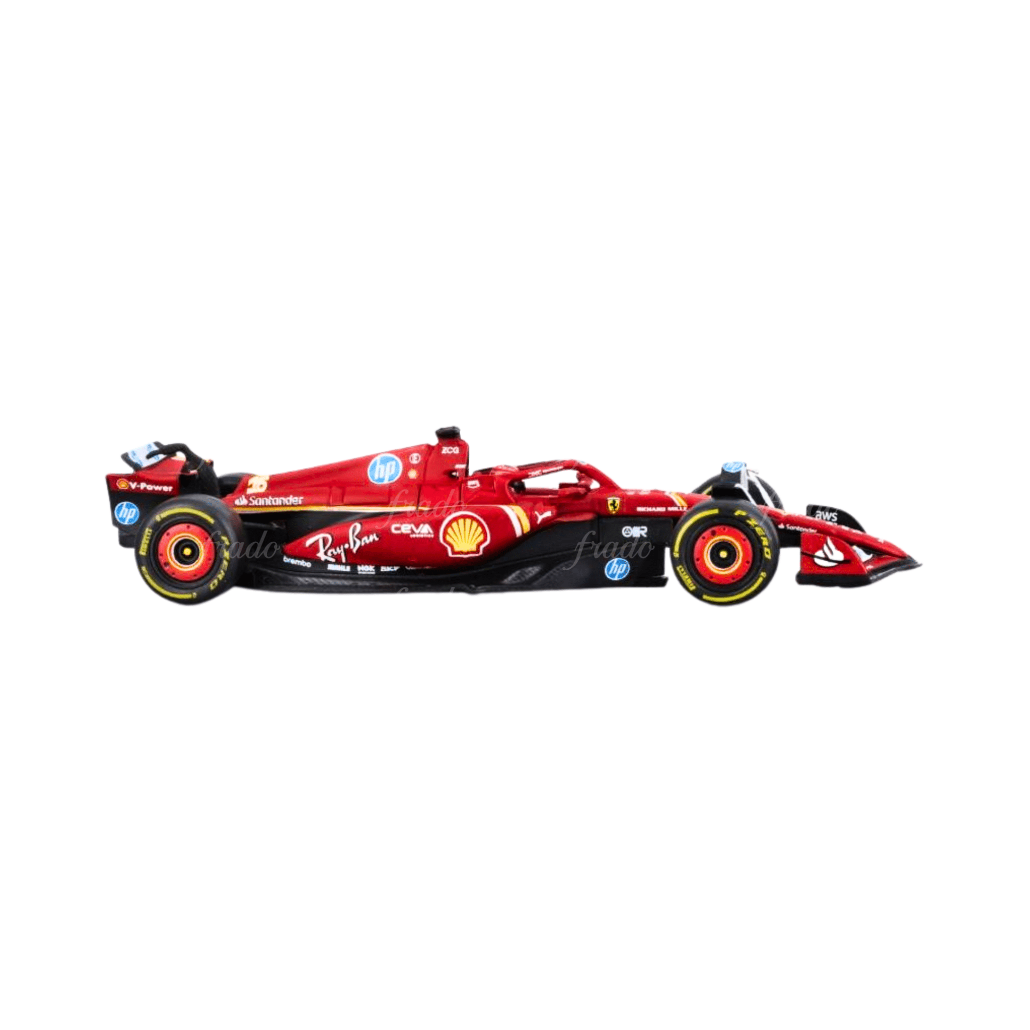 Bburago C. Leclerc SF24 Scuderia Ferrari 1/43 - Fradostore