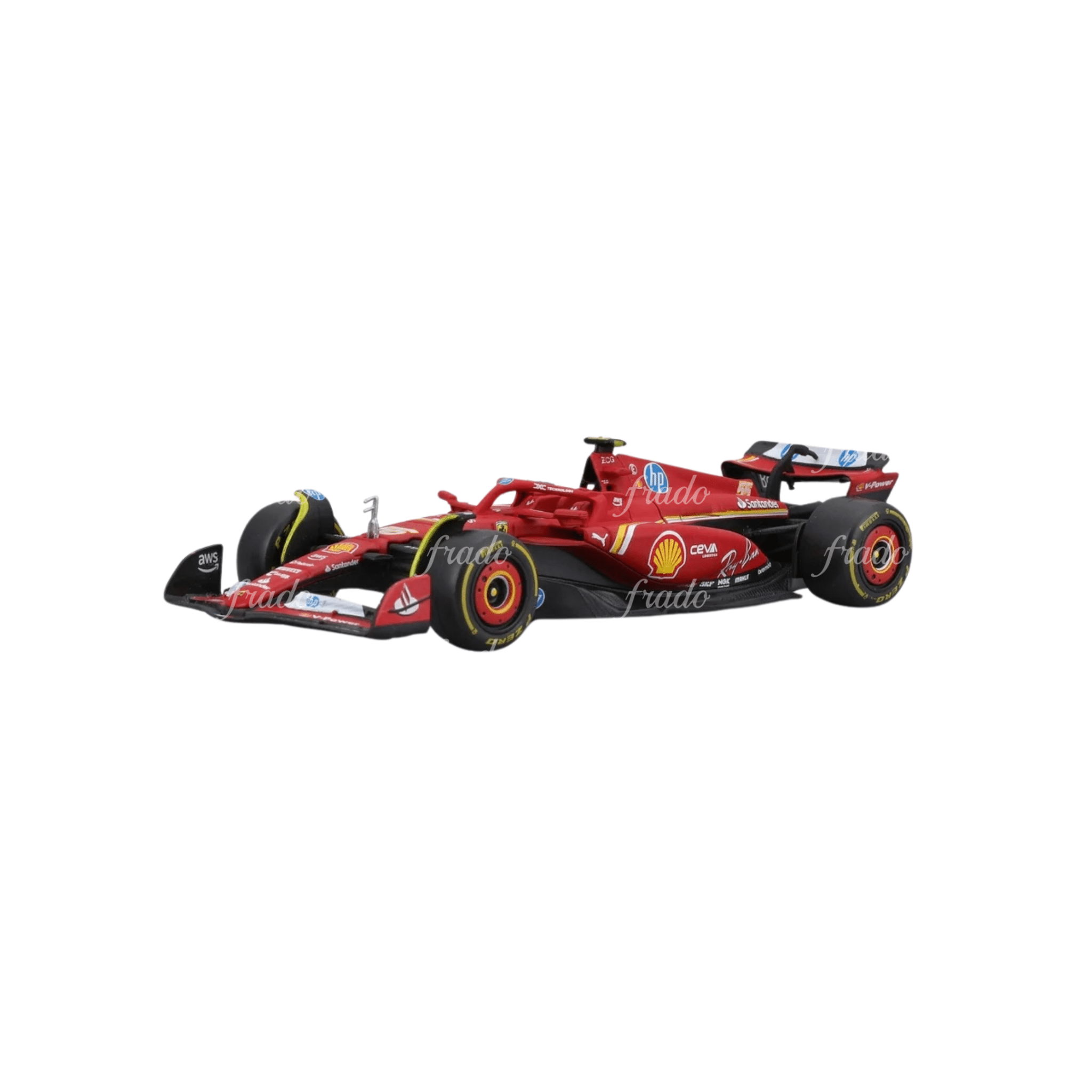 Bburago C. Sainz Scuderia Ferrari 1/43 549 - Fradostore