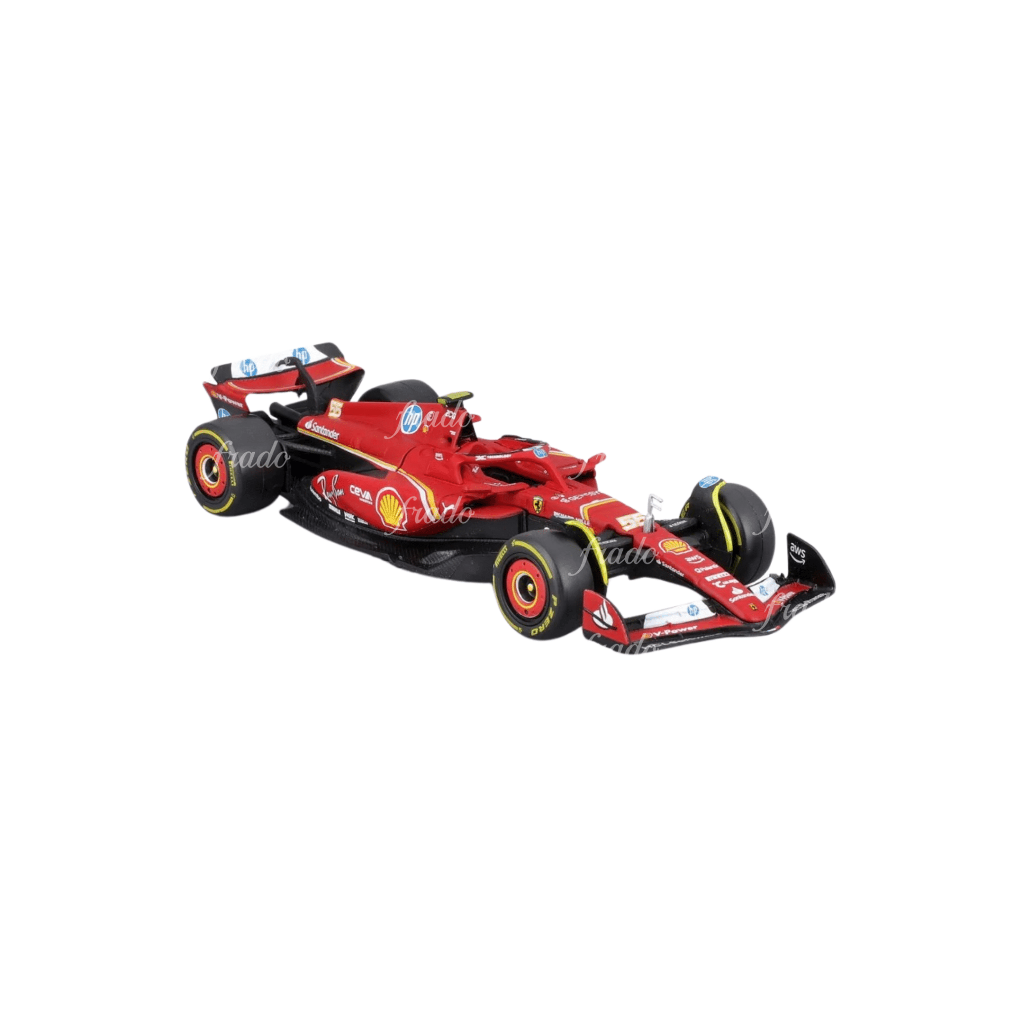 Bburago C. Sainz Scuderia Ferrari 1/43 549 - Fradostore