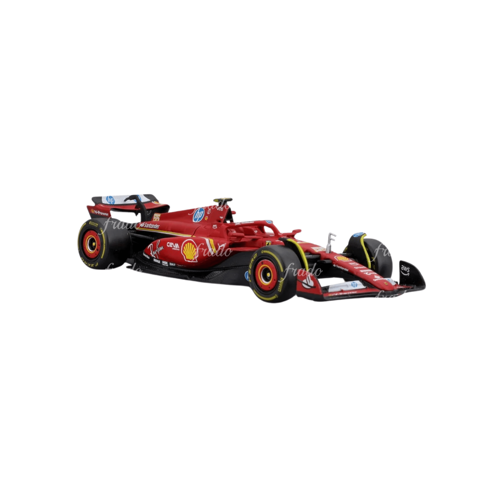 Bburago C. Sainz Scuderia Ferrari 1/43 549 - Fradostore