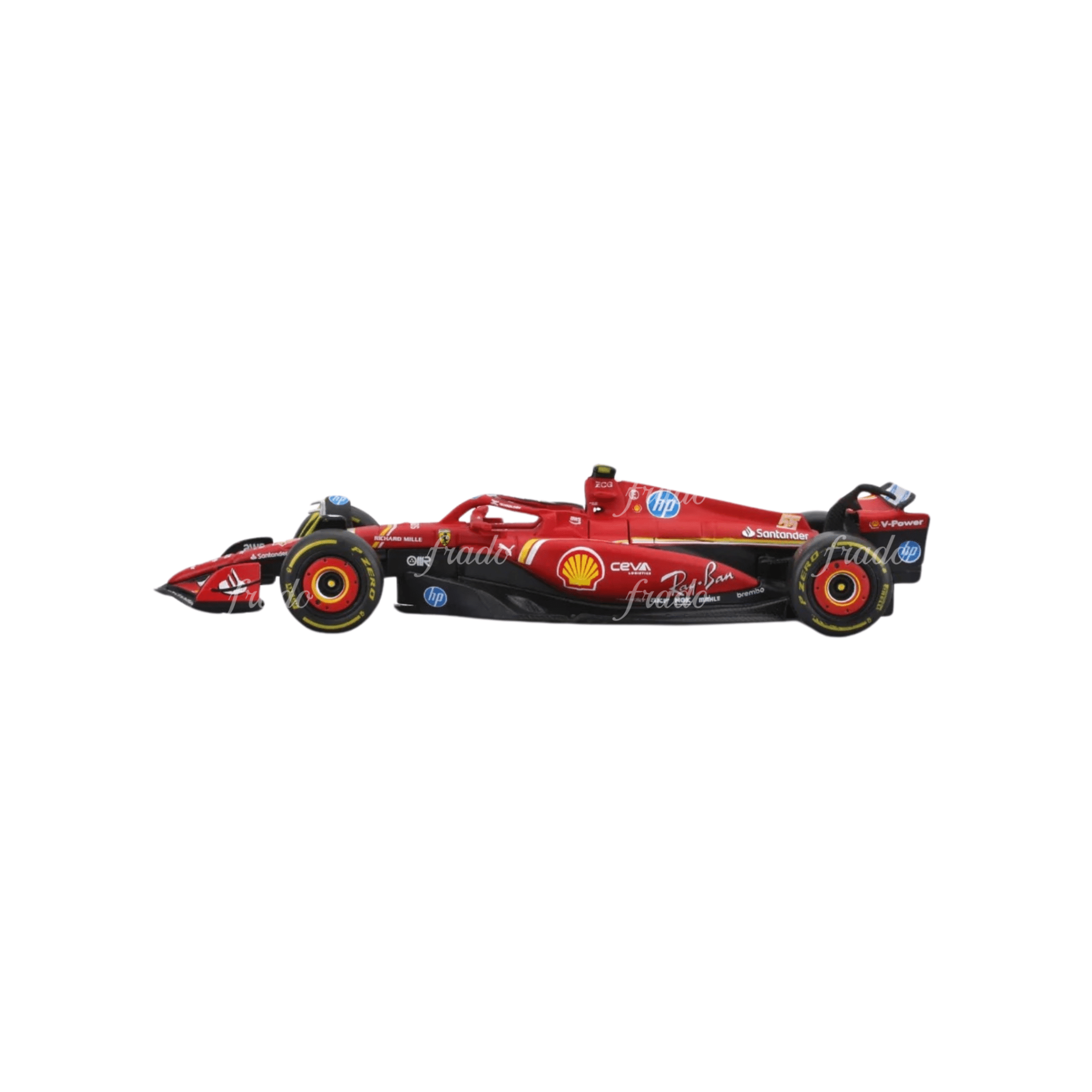 Bburago C. Sainz Scuderia Ferrari 1/43 549 - Fradostore