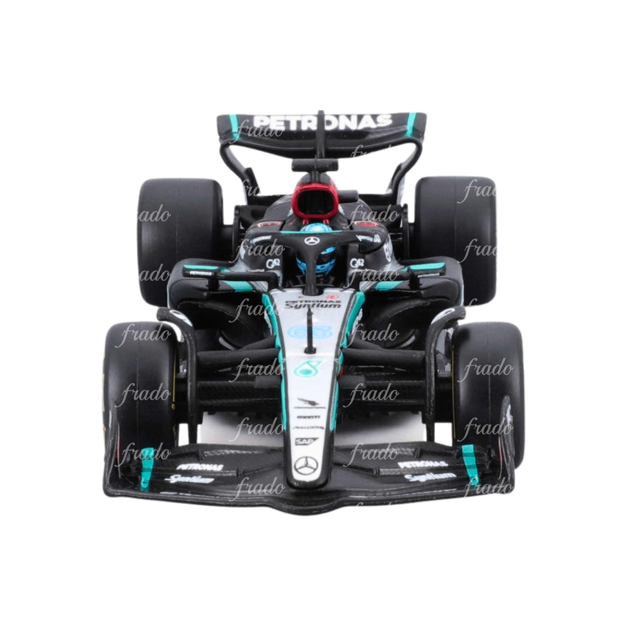 Bburago G. Russel F1 W15E Performance AMG Petronas 1/43 - Fradostore