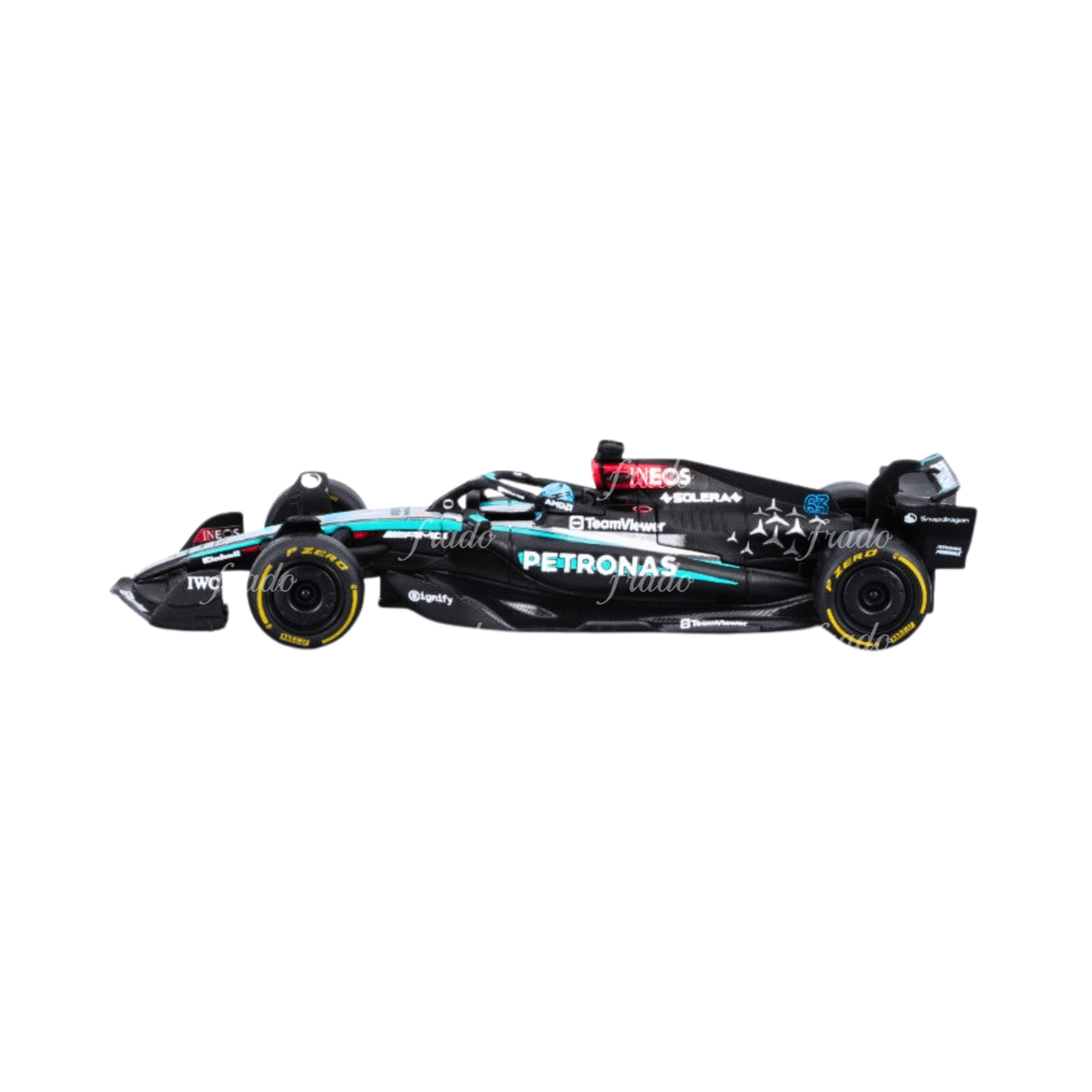Bburago G. Russel F1 W15E Performance AMG Petronas 1/43 - Fradostore