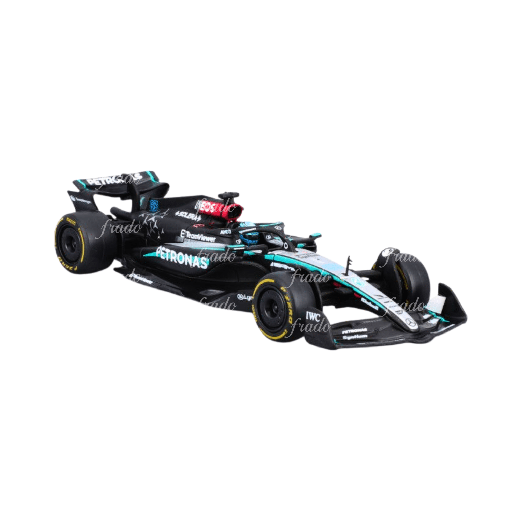 Bburago G. Russel F1 W15E Performance AMG Petronas 1/43 - Fradostore